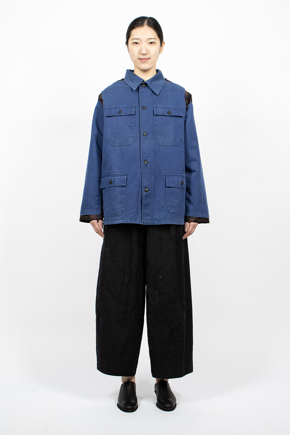 Rebuild Euro Work Jacket Blue