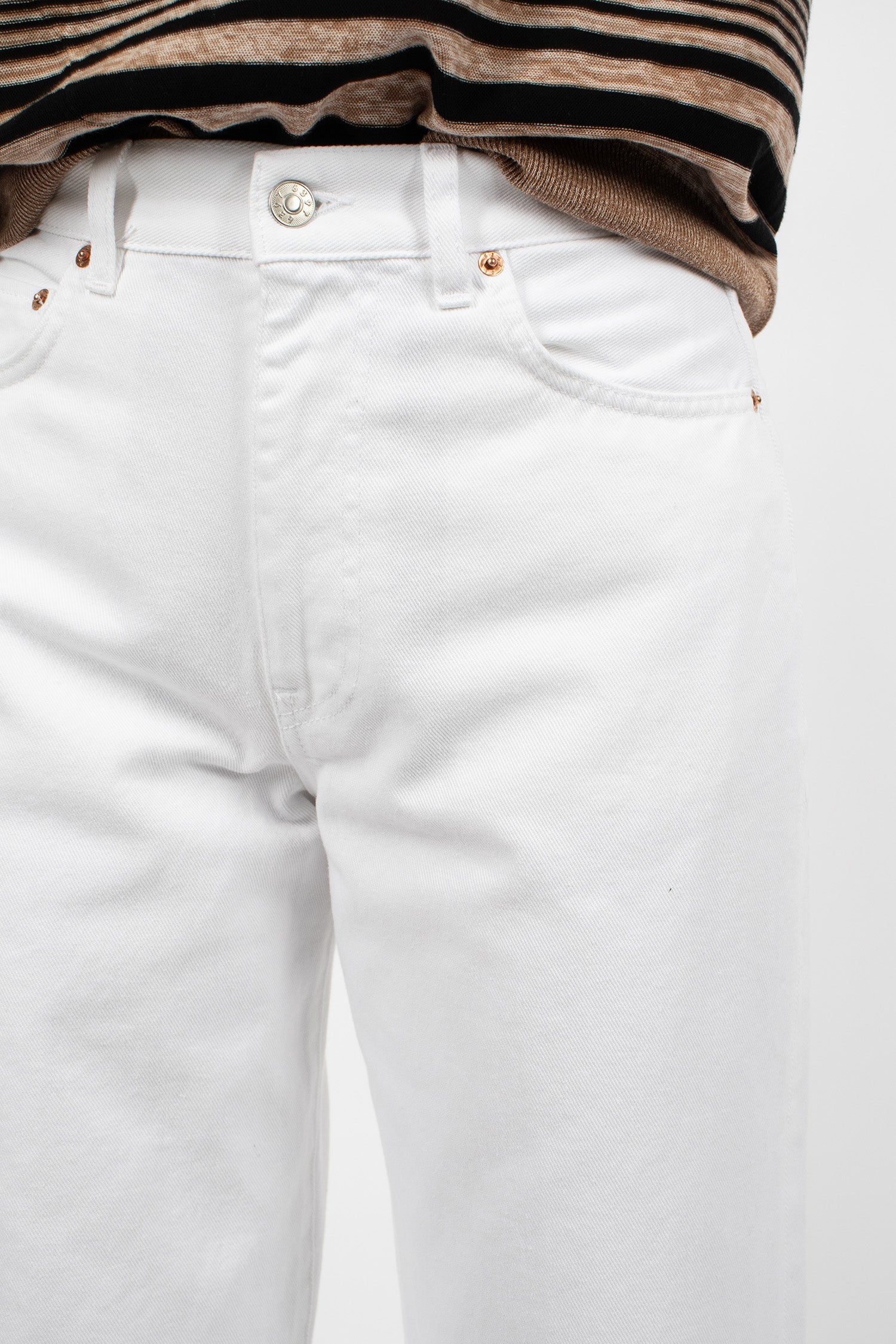 Wide Jeans Optical White