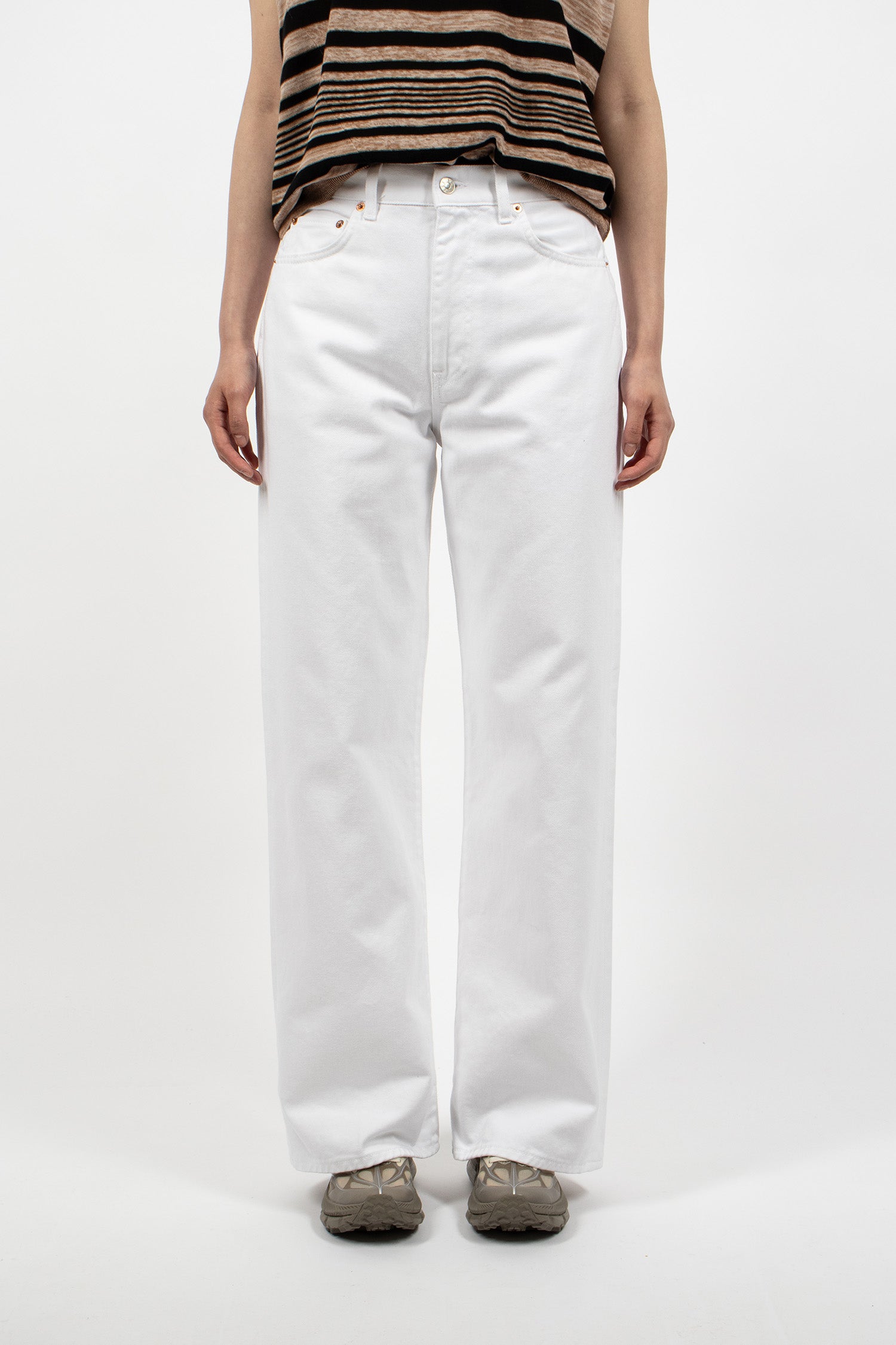 Wide Jeans Optical White
