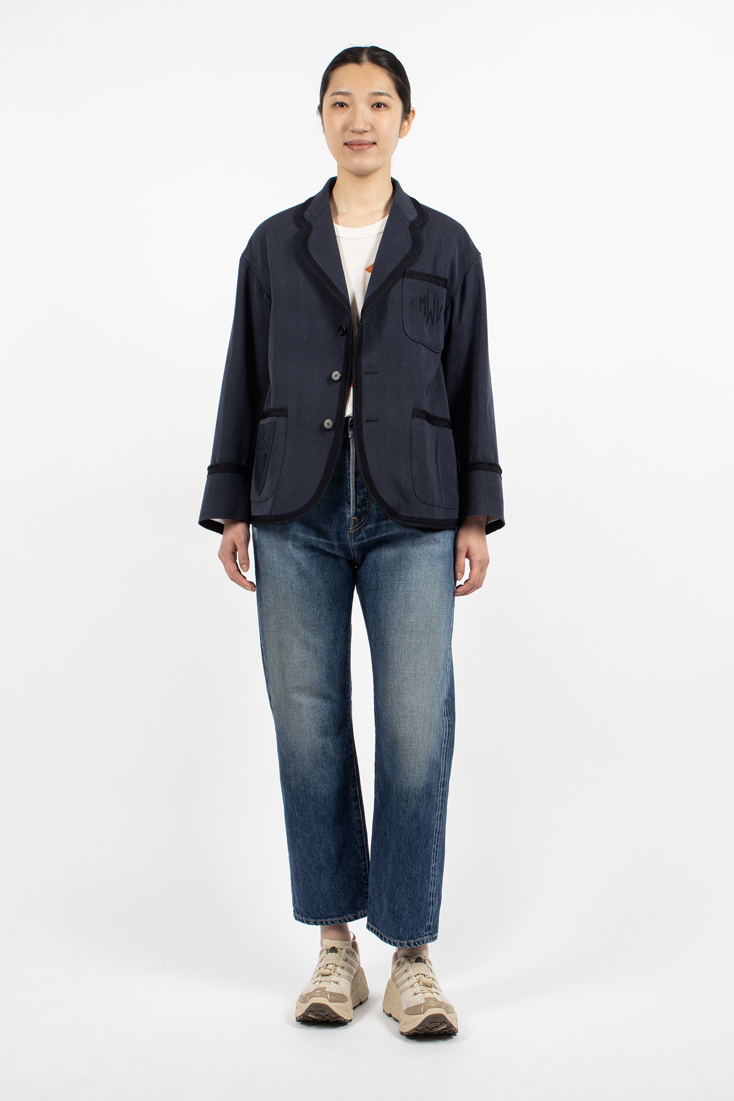 Academia Blazer Navy