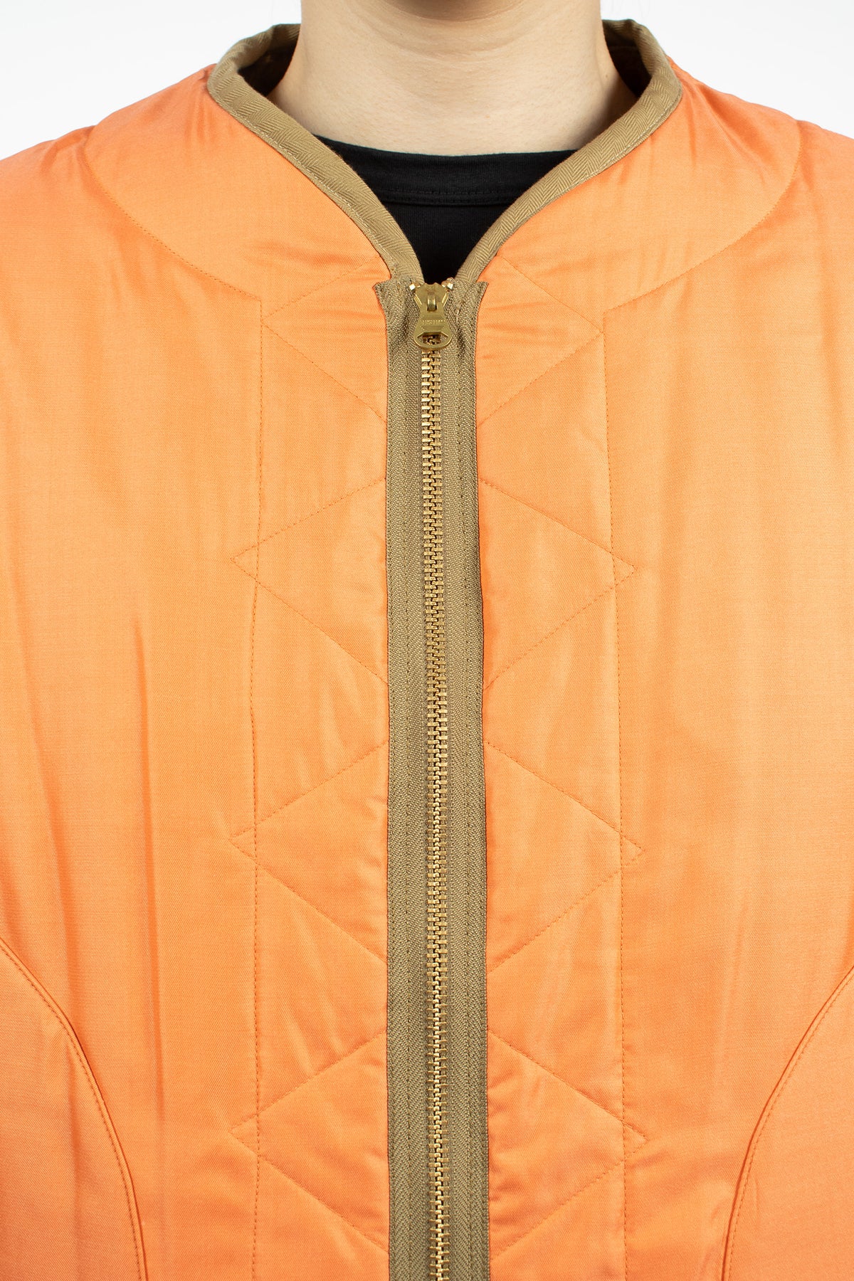 Liner Down Reversible Jacket Brown