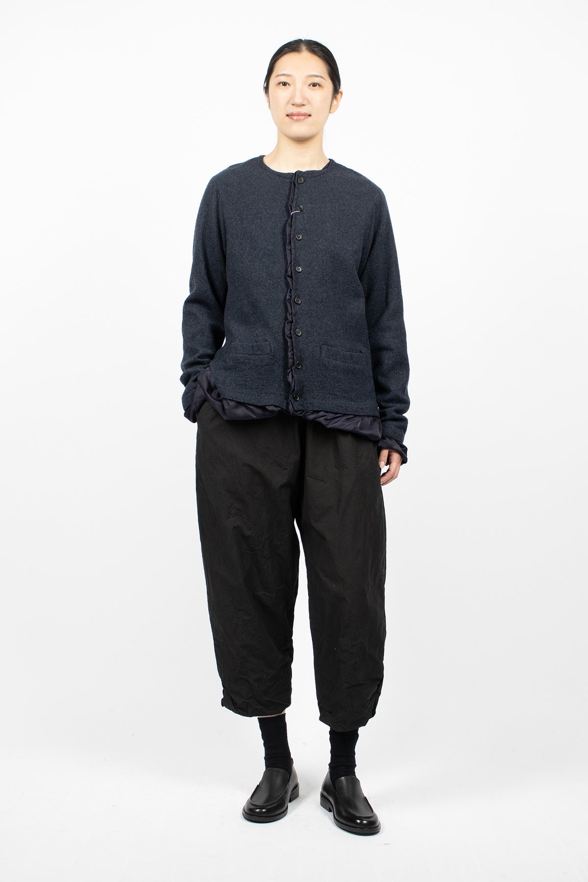 Wool Jacket Navy