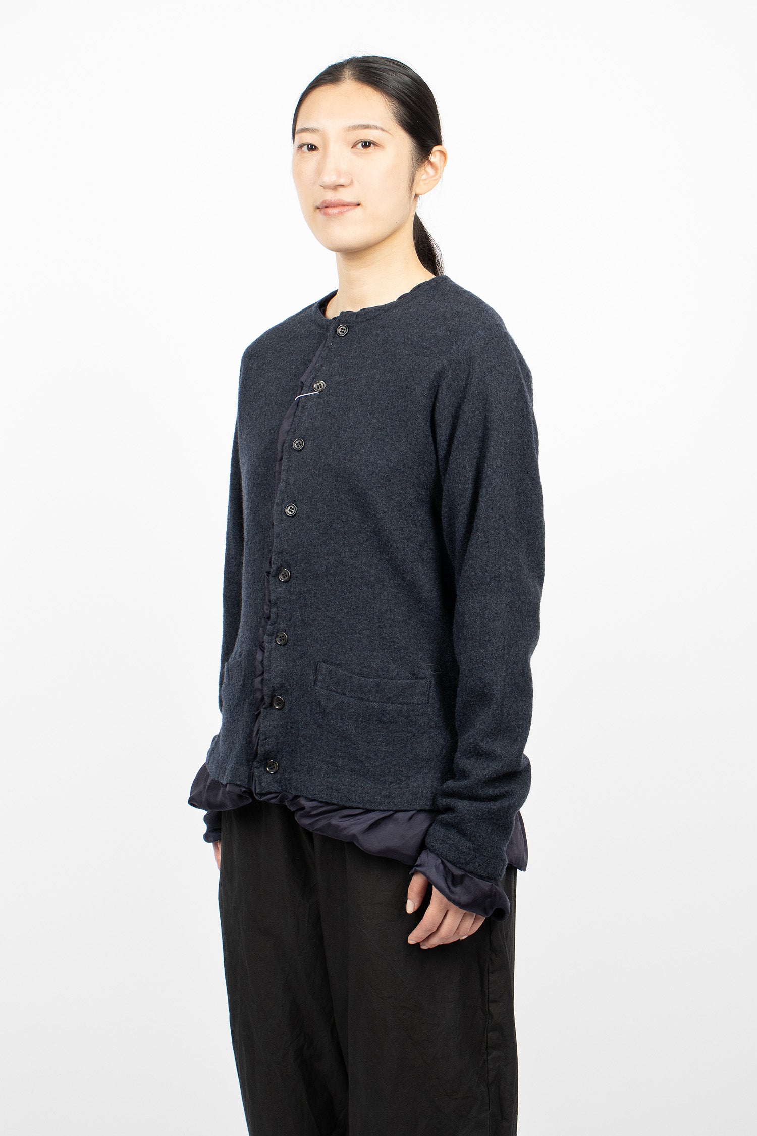 Wool Jacket Navy