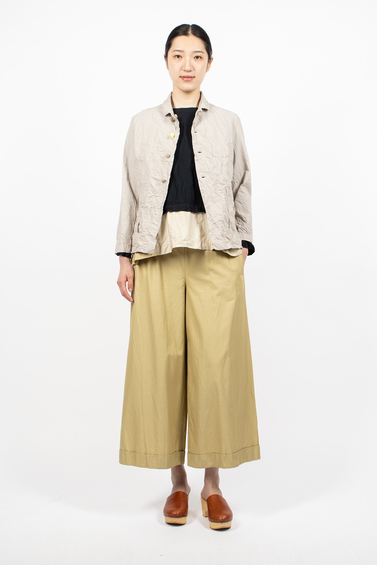 Washed Riding Jacket Natural