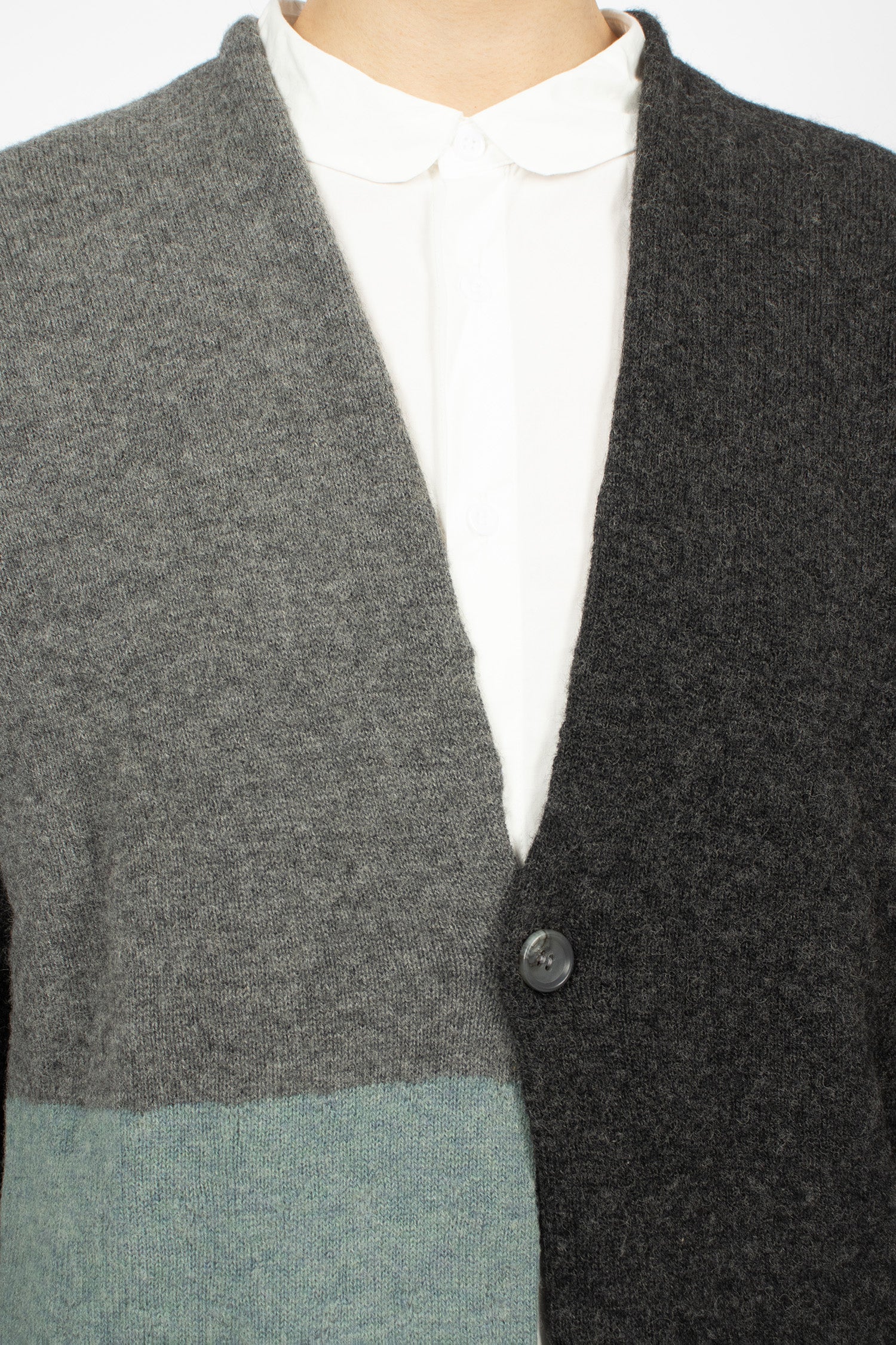 Yak Cardigan Charcoal