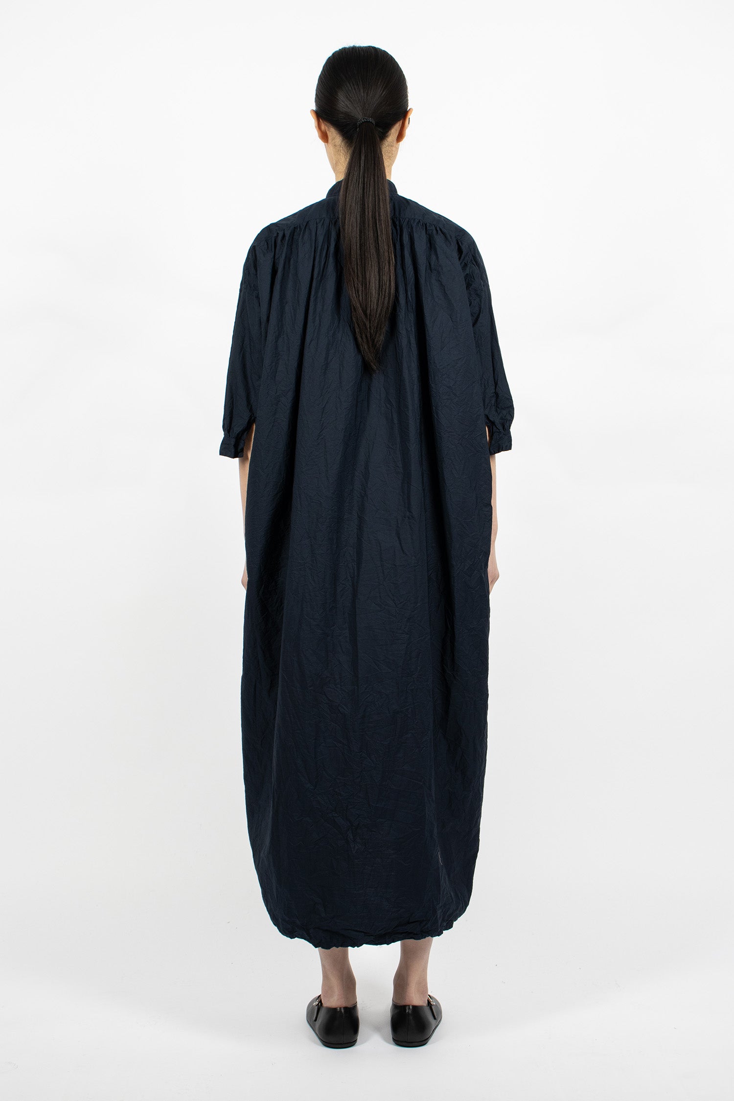 Kora Long Shirt Navy Blue