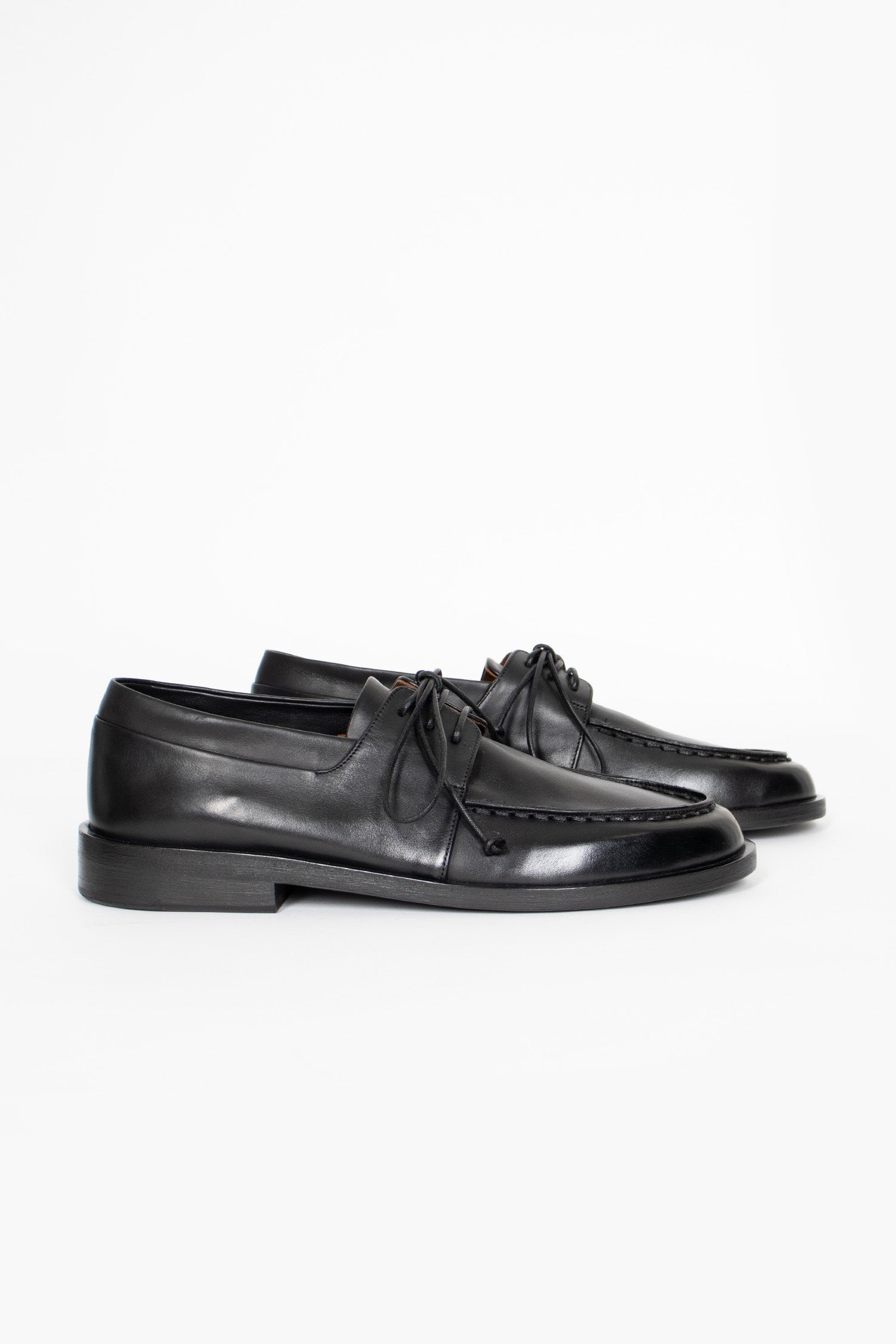 Mocasso Lace Up Loafer Black