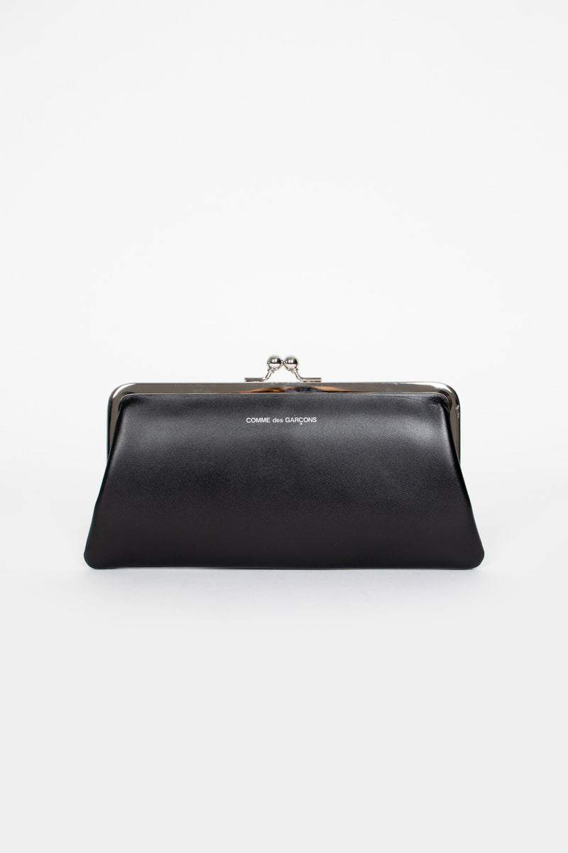 SA0303KC Medium Kiss Clasp Wallet Black – Envoy of Belfast