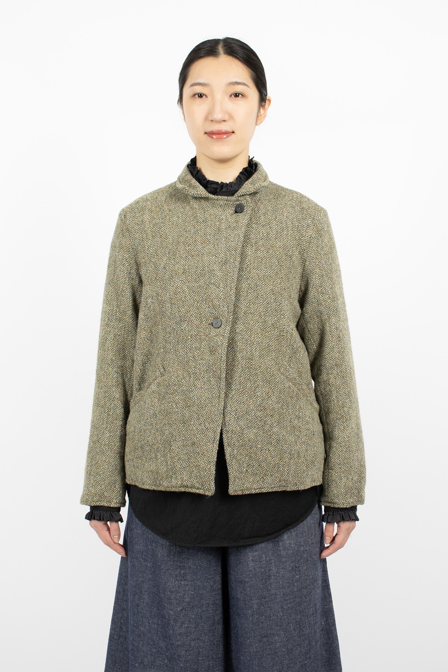 Lina SFL Jacket Tweed Light Khaki