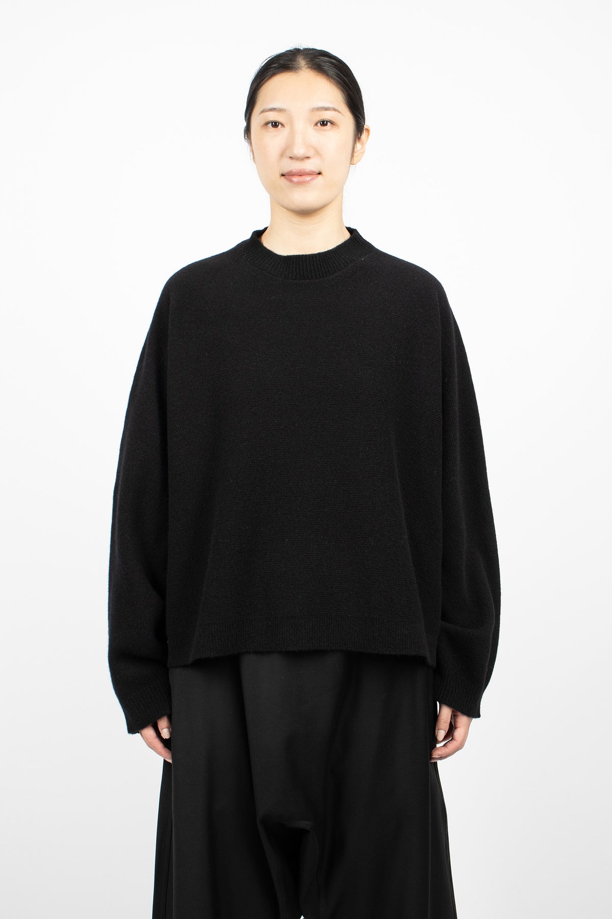 Maui Knit Pullover Black