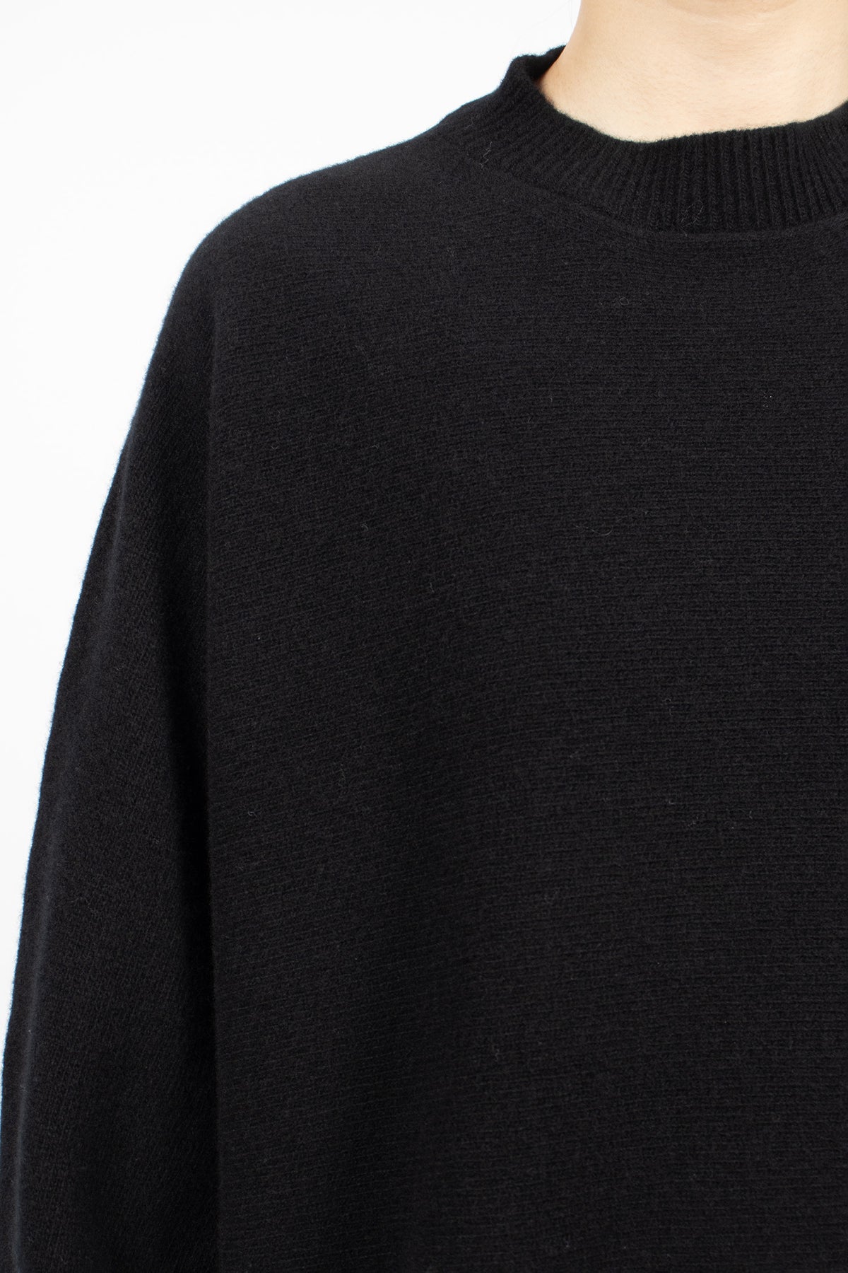 Maui Knit Pullover Black