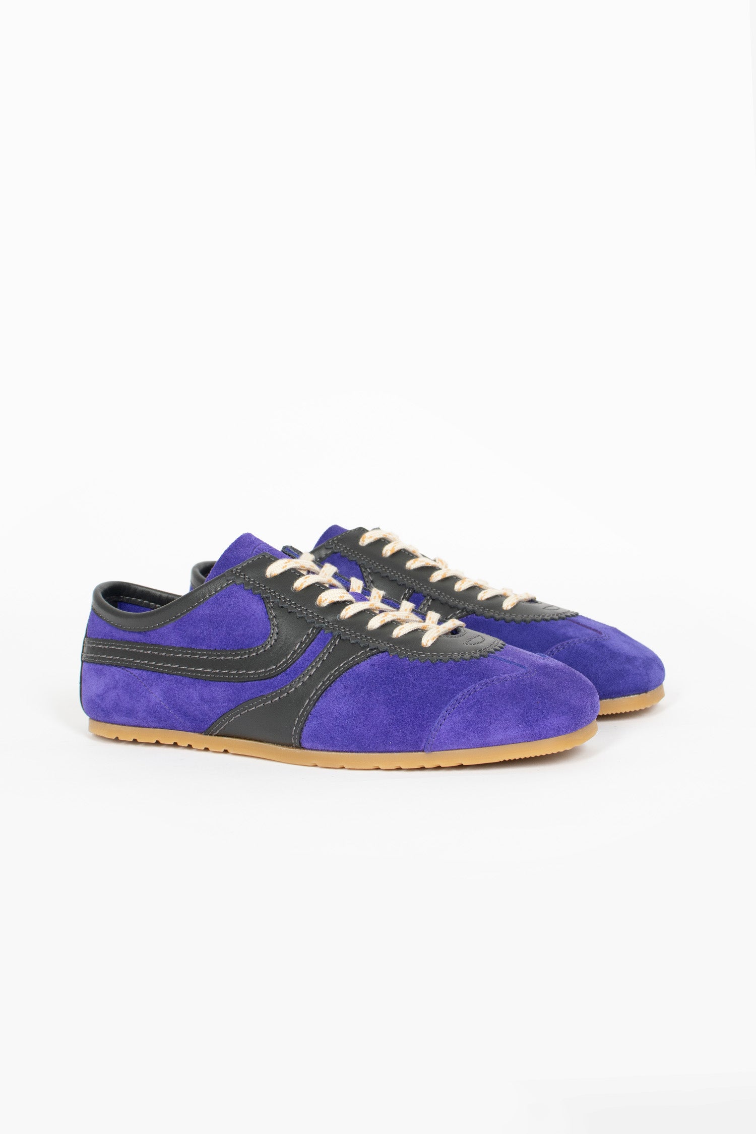 Marathon Suede Sneakers Dark Purple