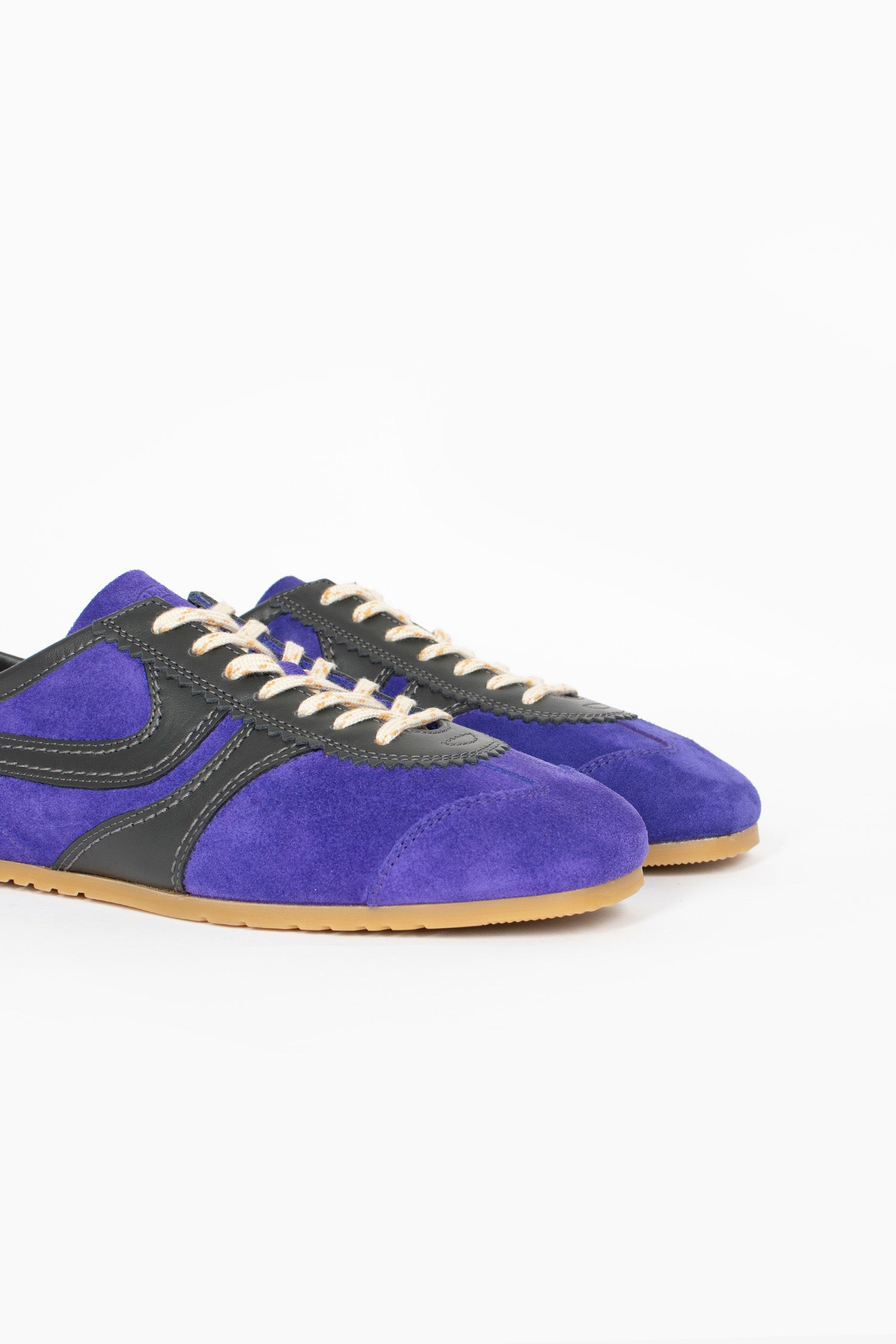 Marathon Suede Sneakers Dark Purple
