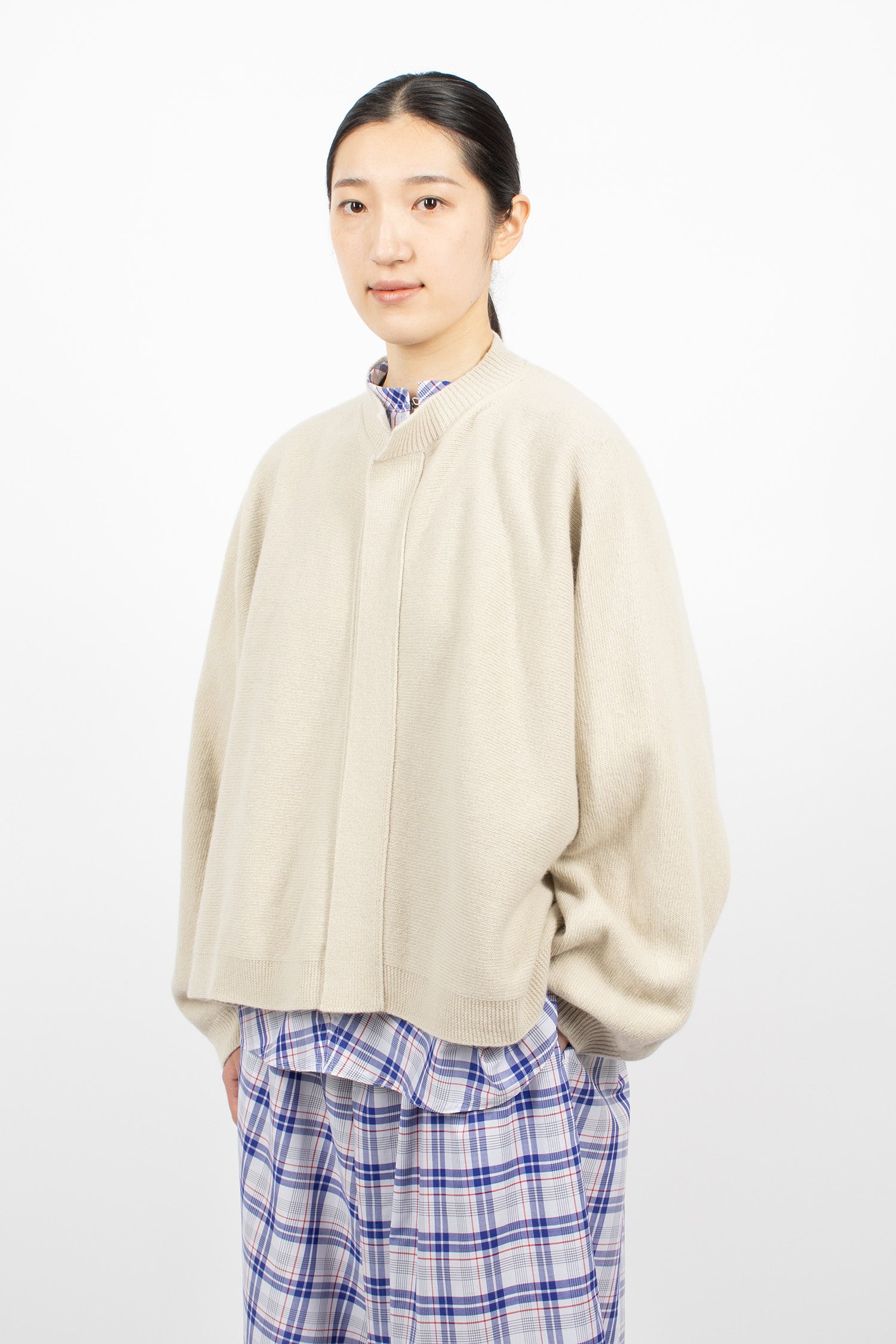 Meltem Wool Cardigan Natural