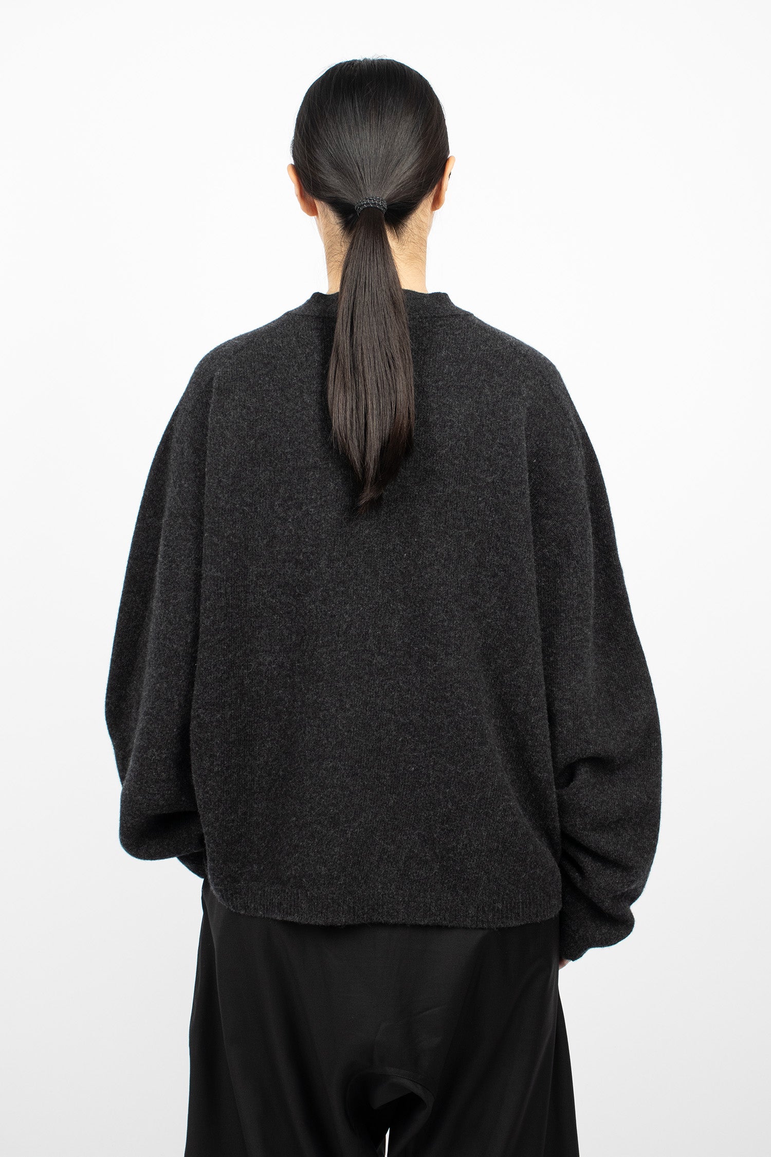 Meroe Knit Cardigan Anthracite