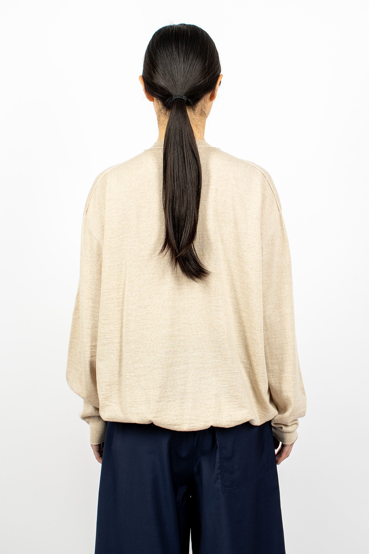 Mexico Knit Jumper Oatmeal Melange