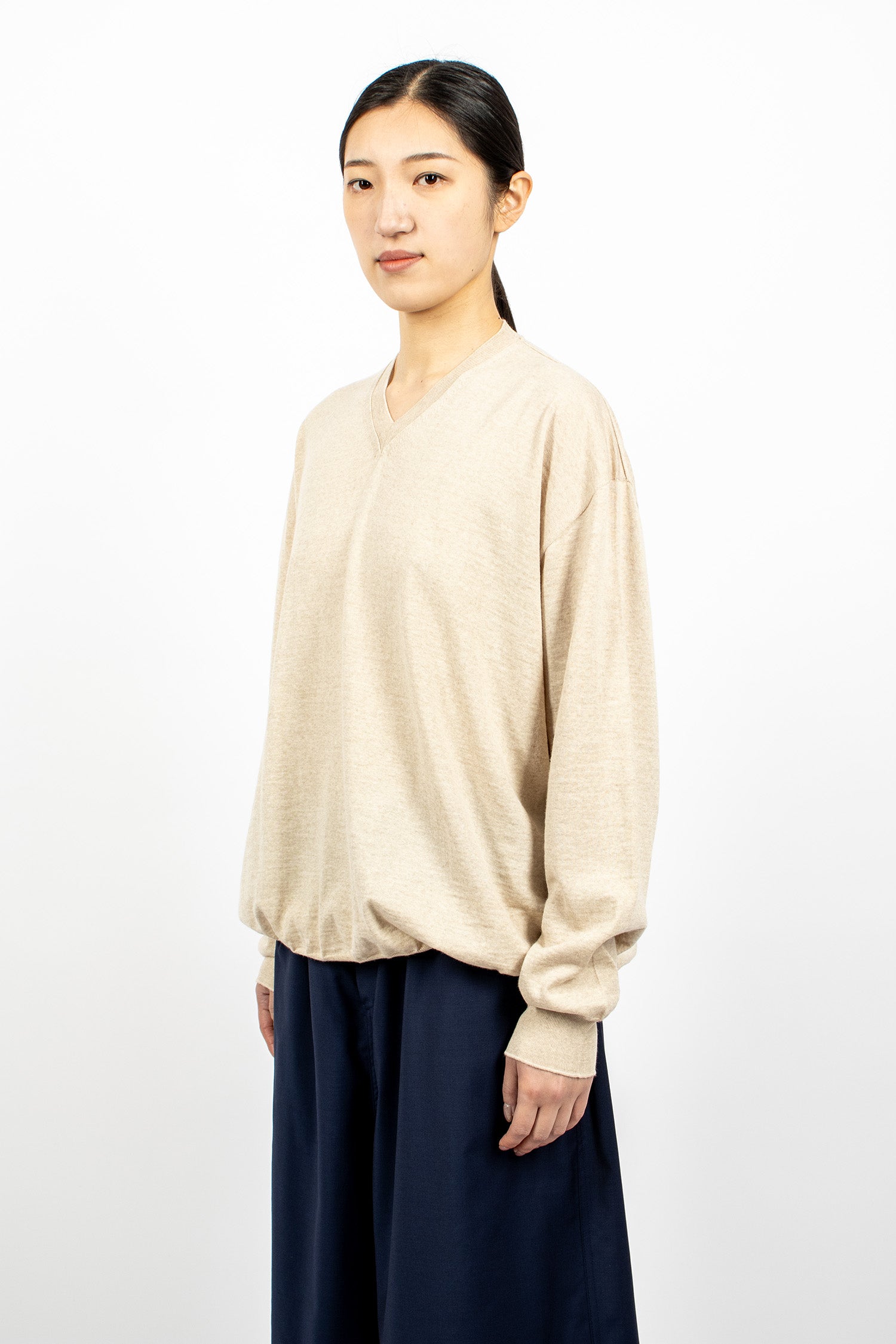 Mexico Knit Jumper Oatmeal Melange