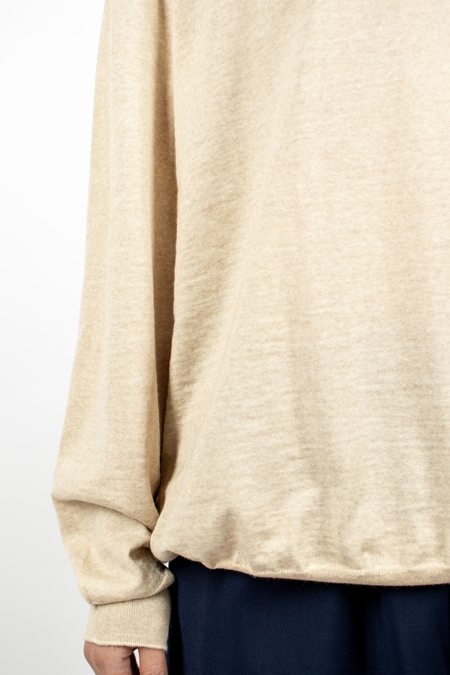 Mexico Knit Jumper Oatmeal Melange