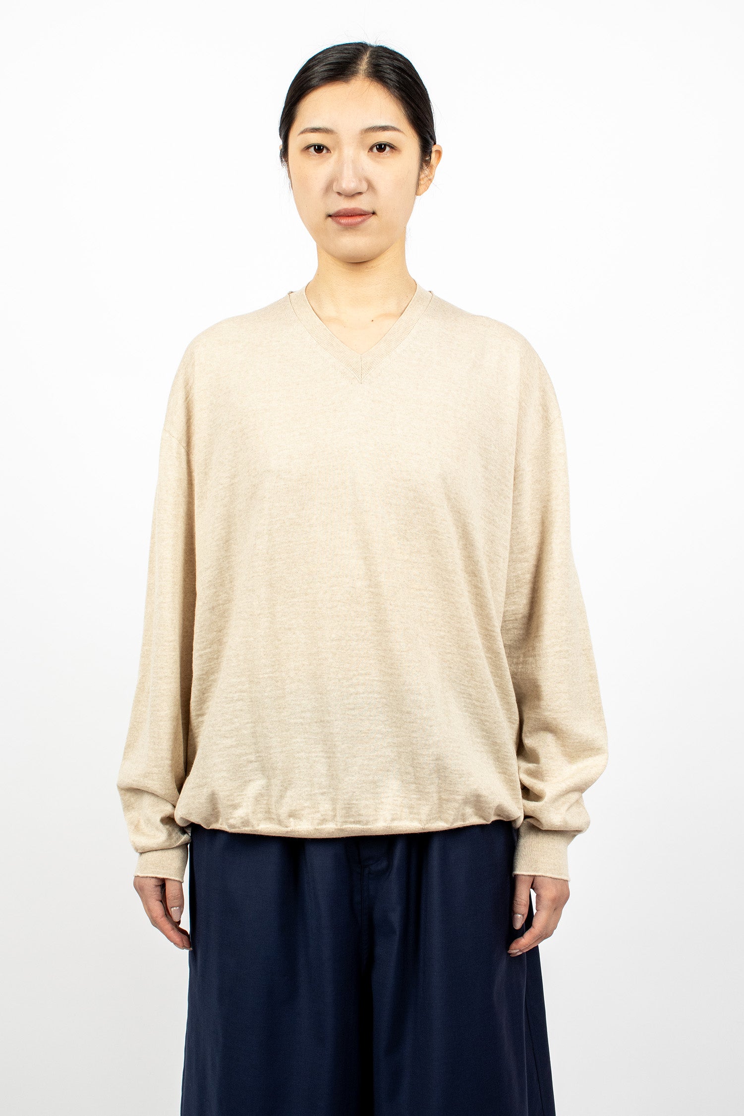 Mexico Knit Jumper Oatmeal Melange