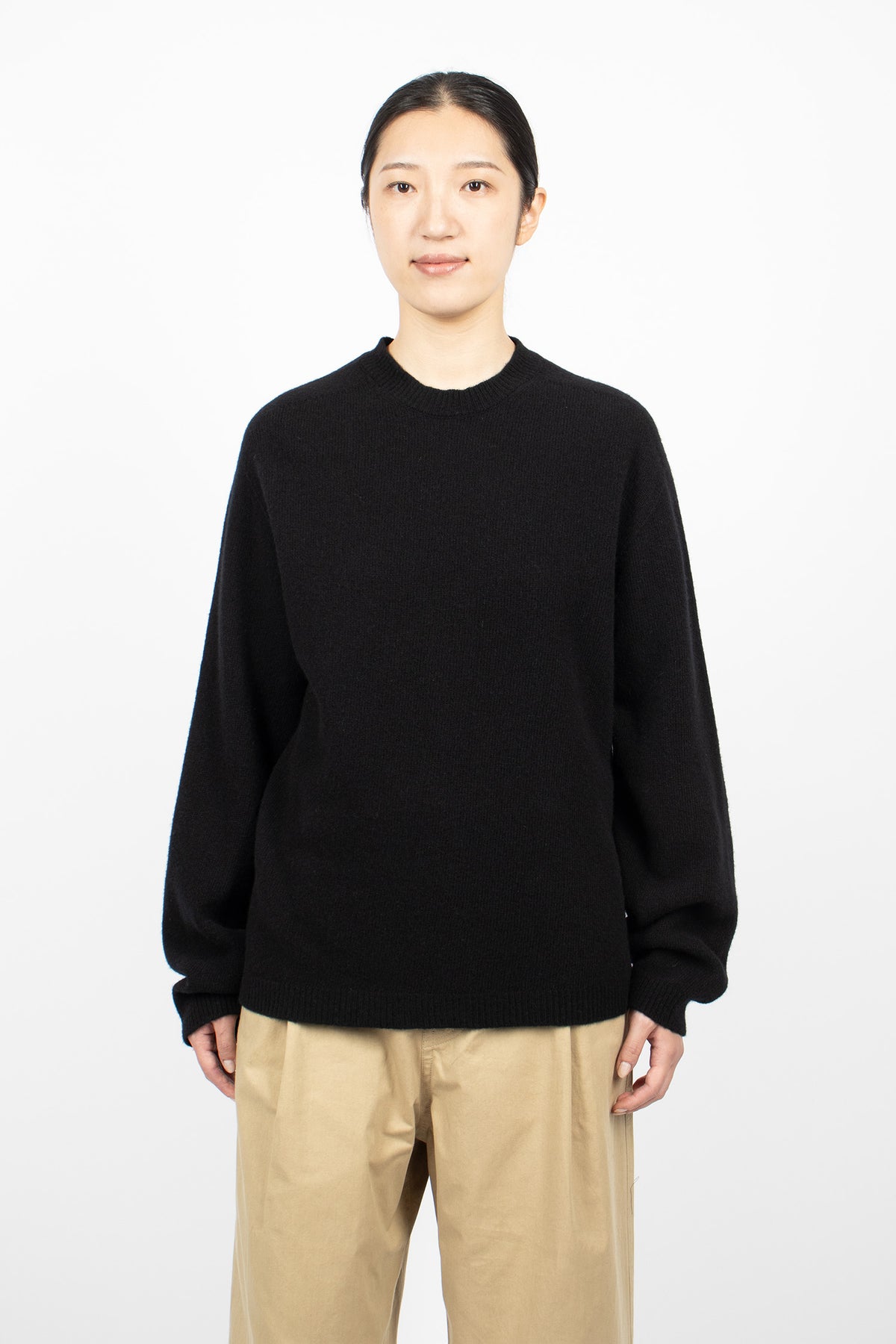 Monroe Knit Pullover Black