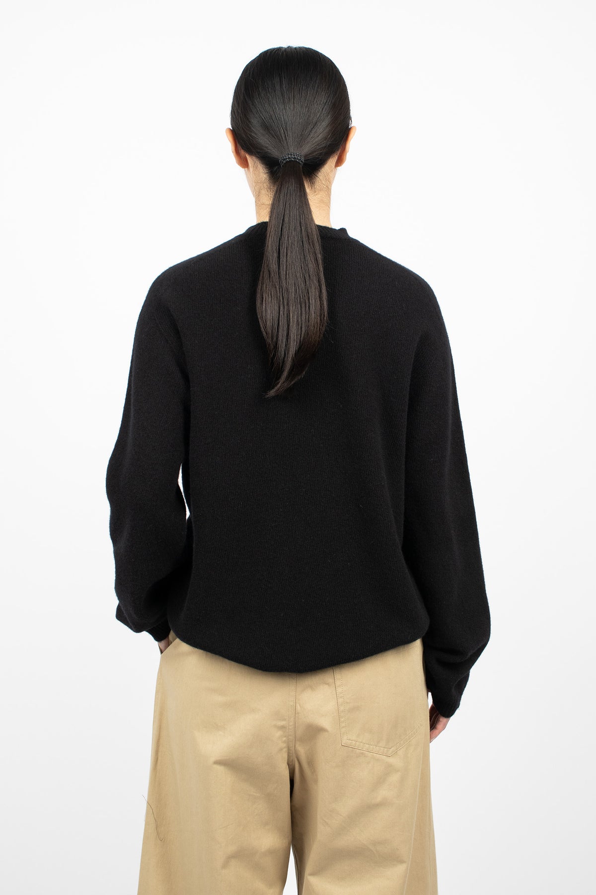 Monroe Knit Pullover Black