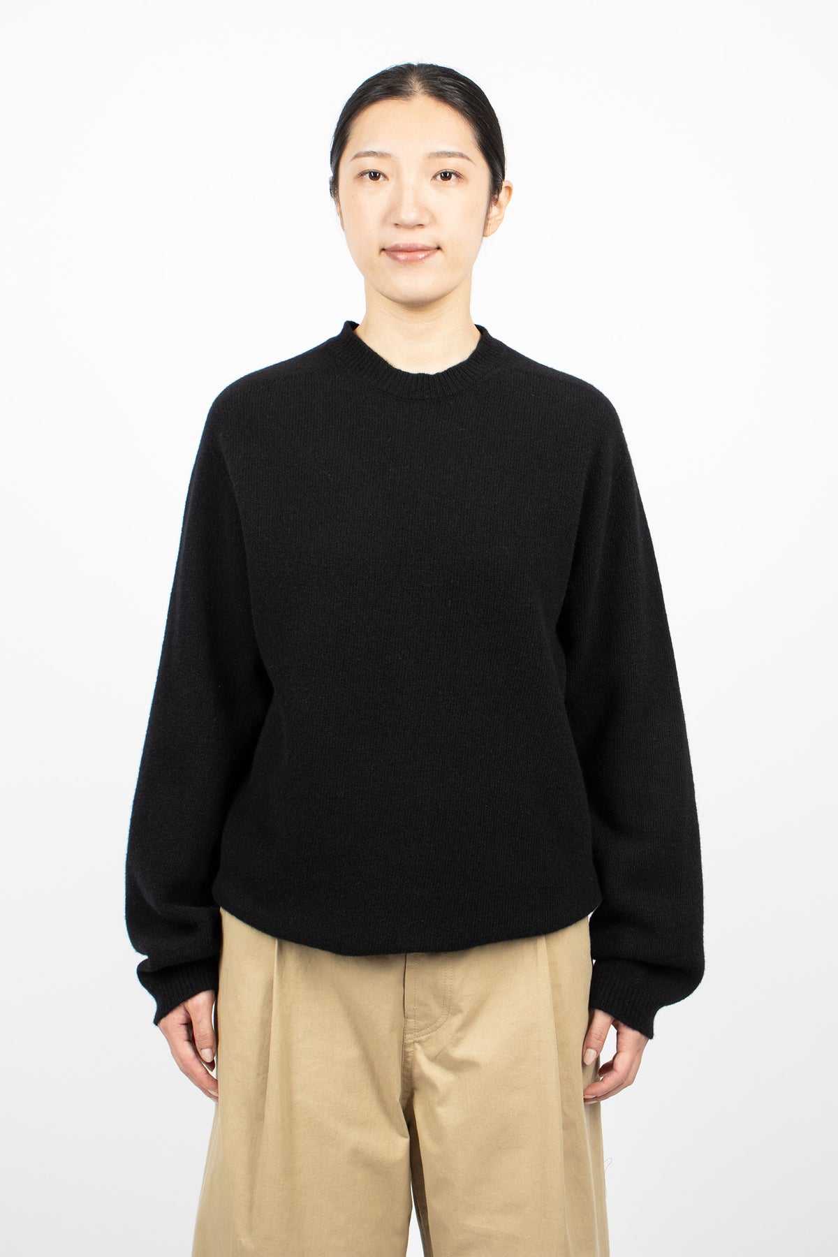 Monroe Knit Pullover Black
