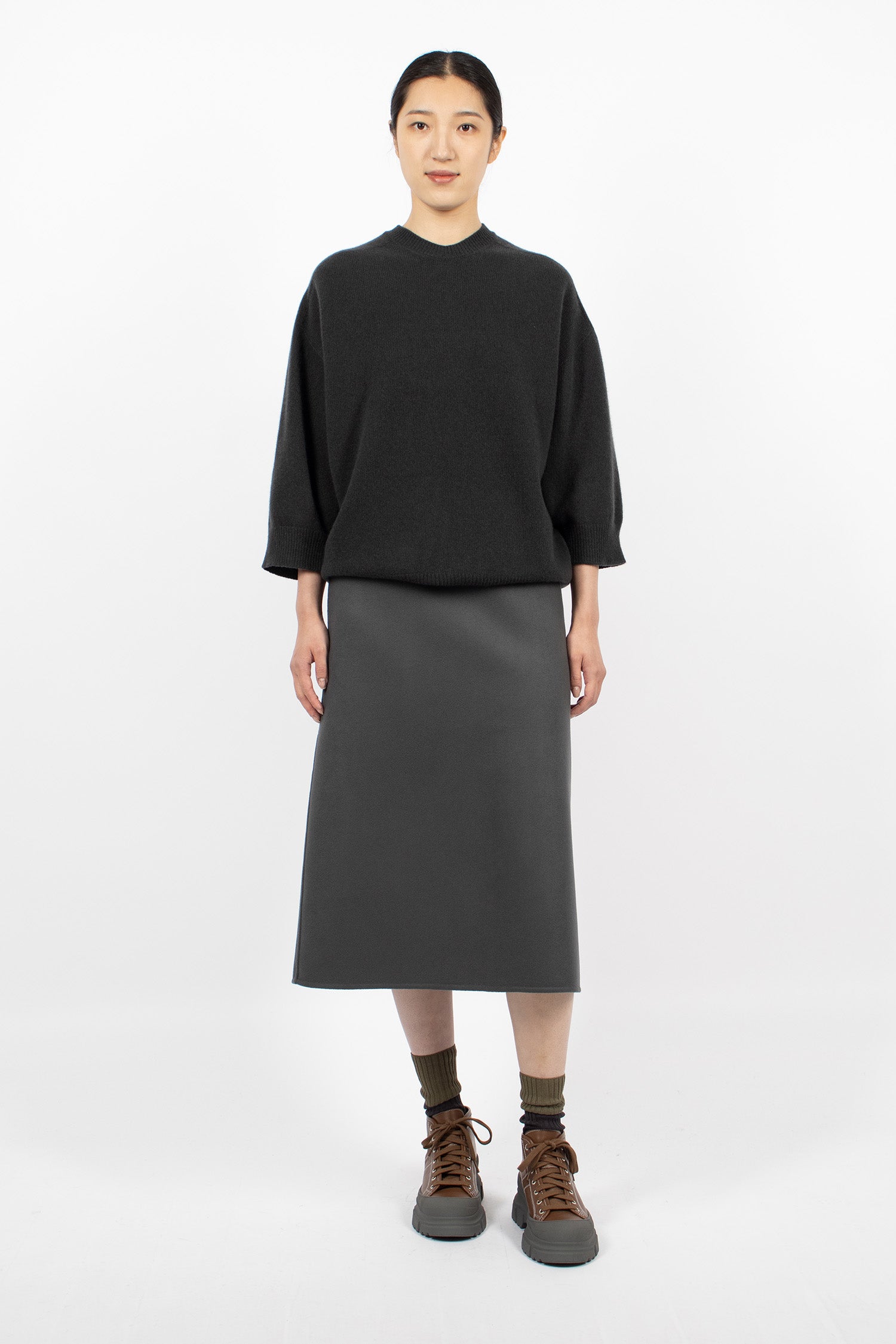 Mouse Knit Jumper Slate