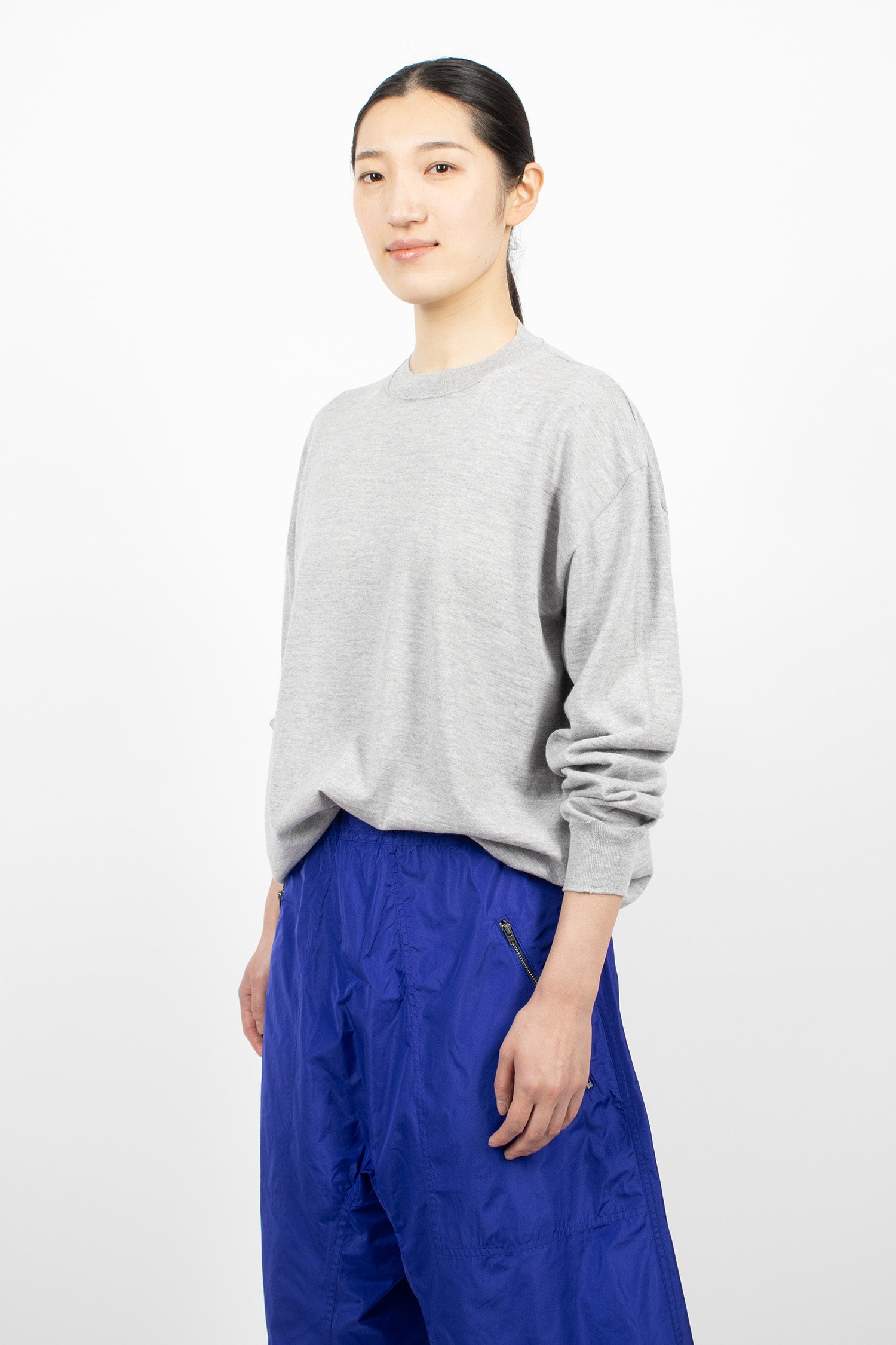 Muscat Knit Pullover Silver