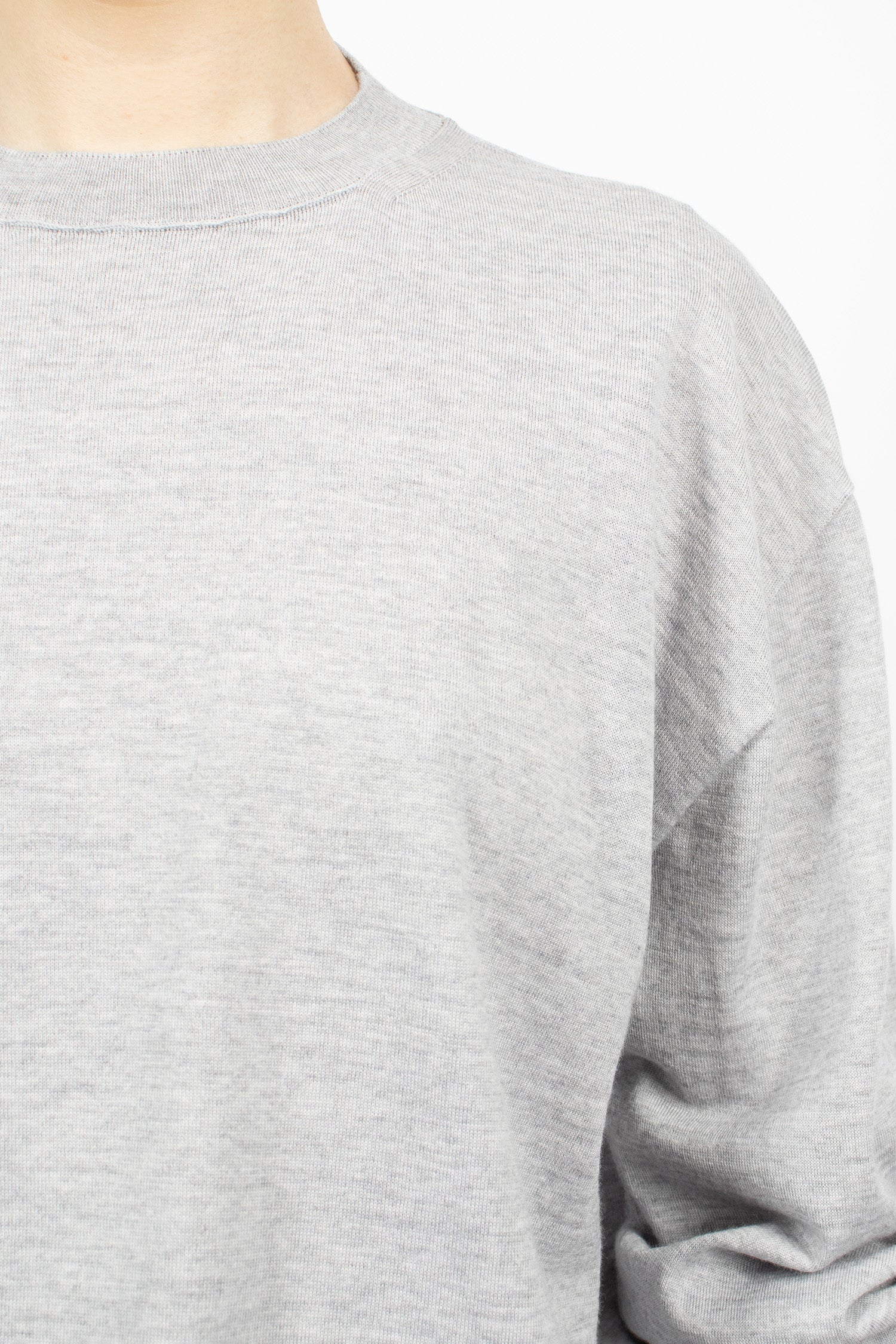 Muscat Knit Pullover Silver