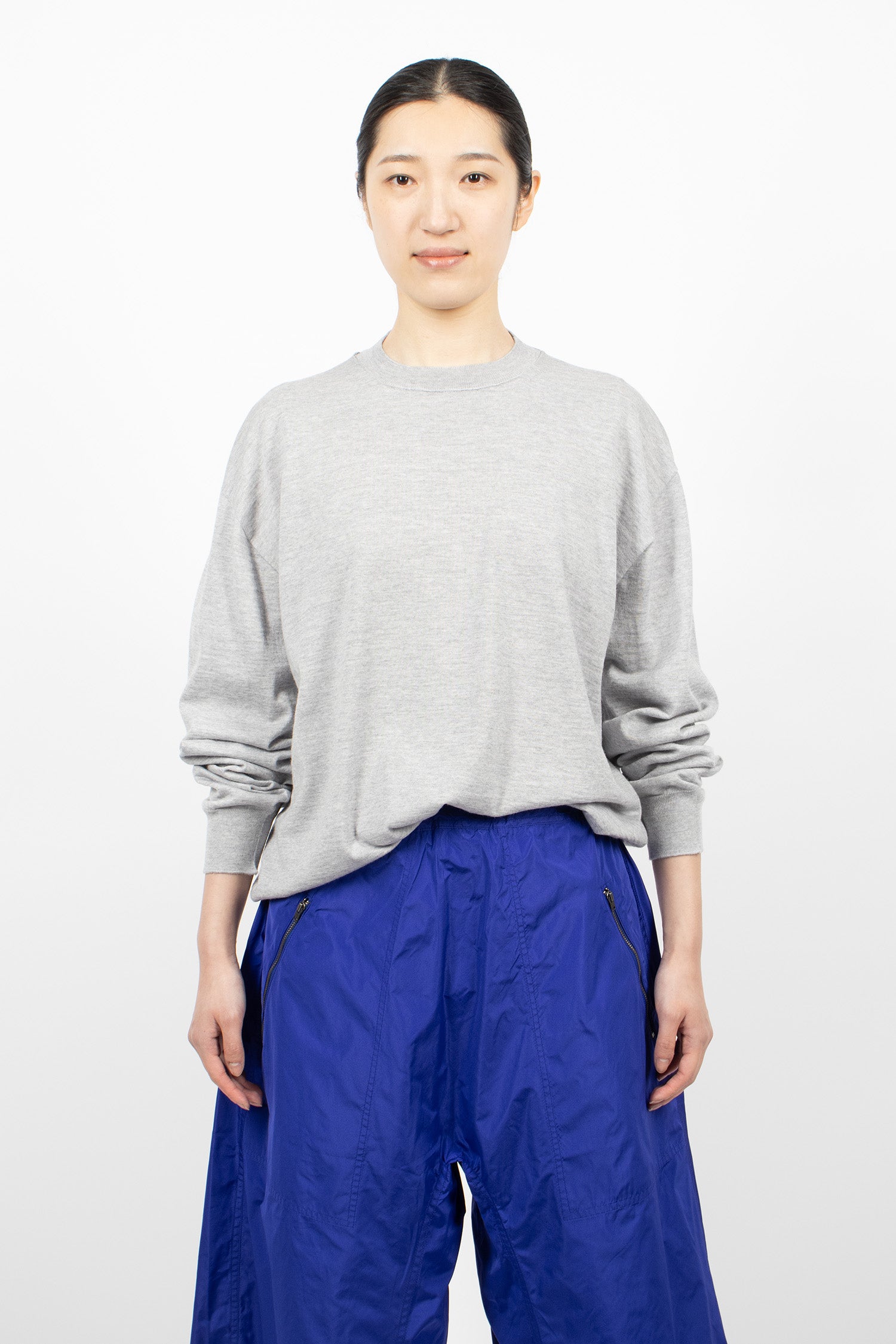 Muscat Knit Pullover Silver