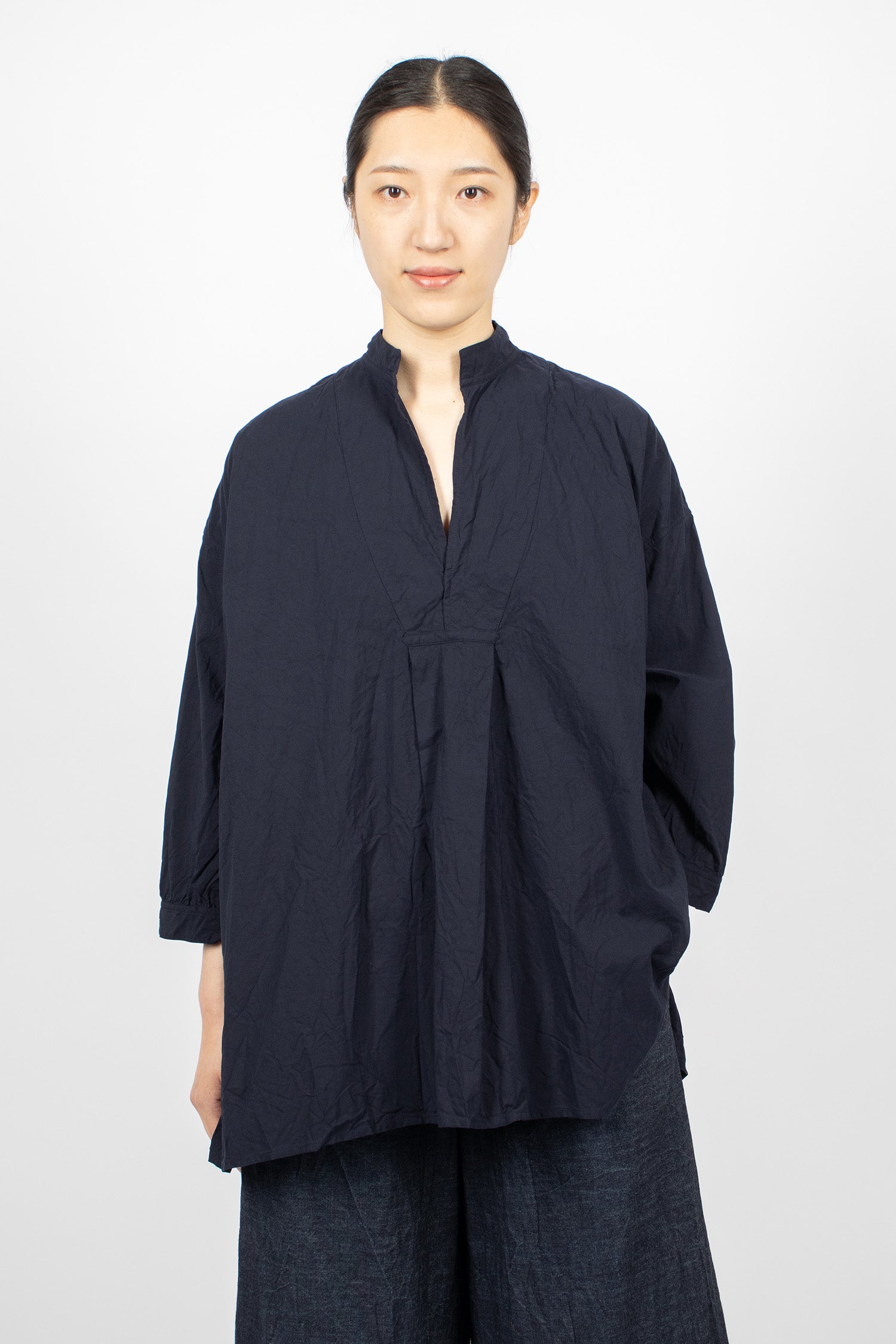 Kora 2526 Washed Shirt Dark Blue