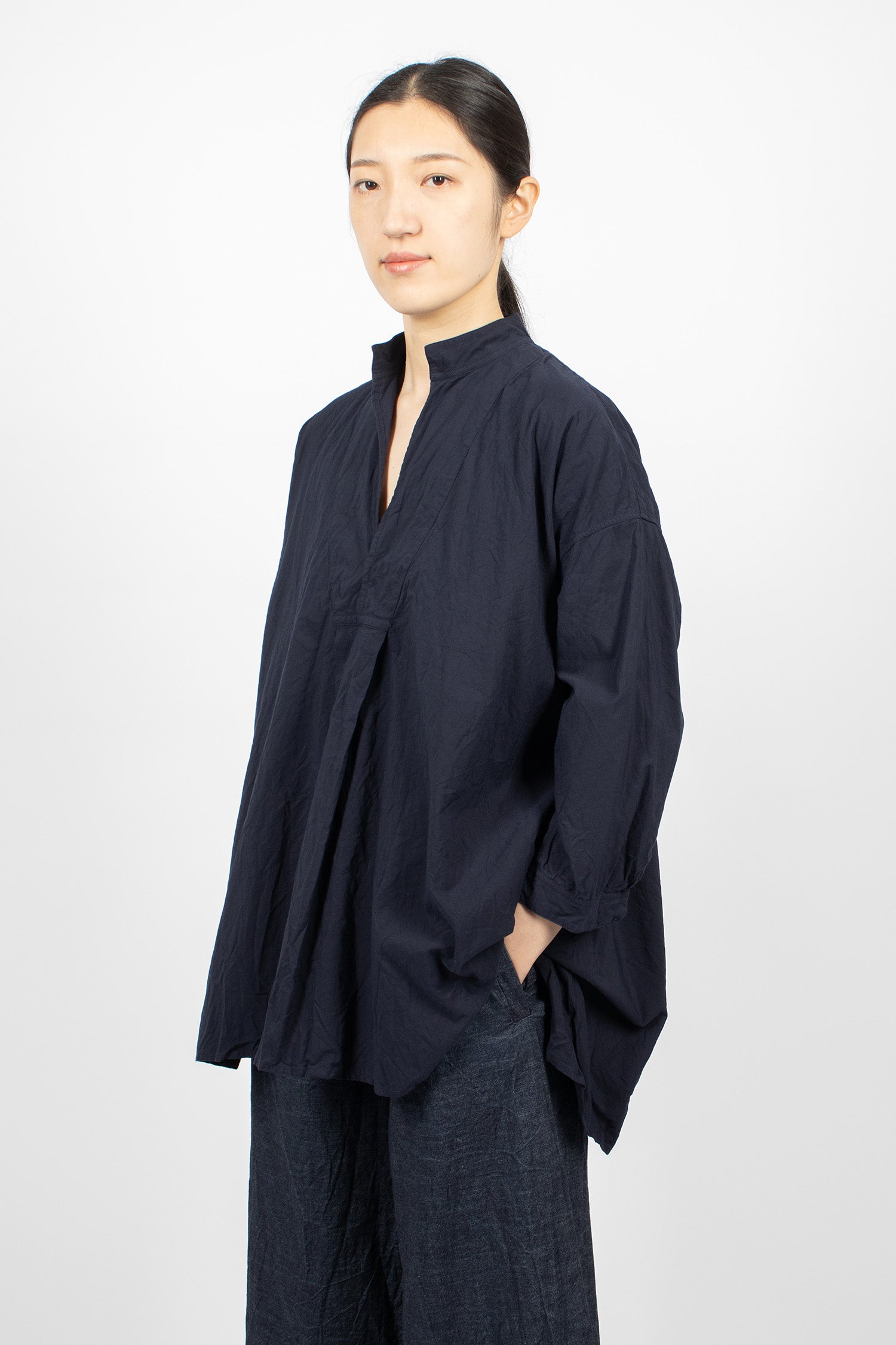 Kora 2526 Washed Shirt Dark Blue