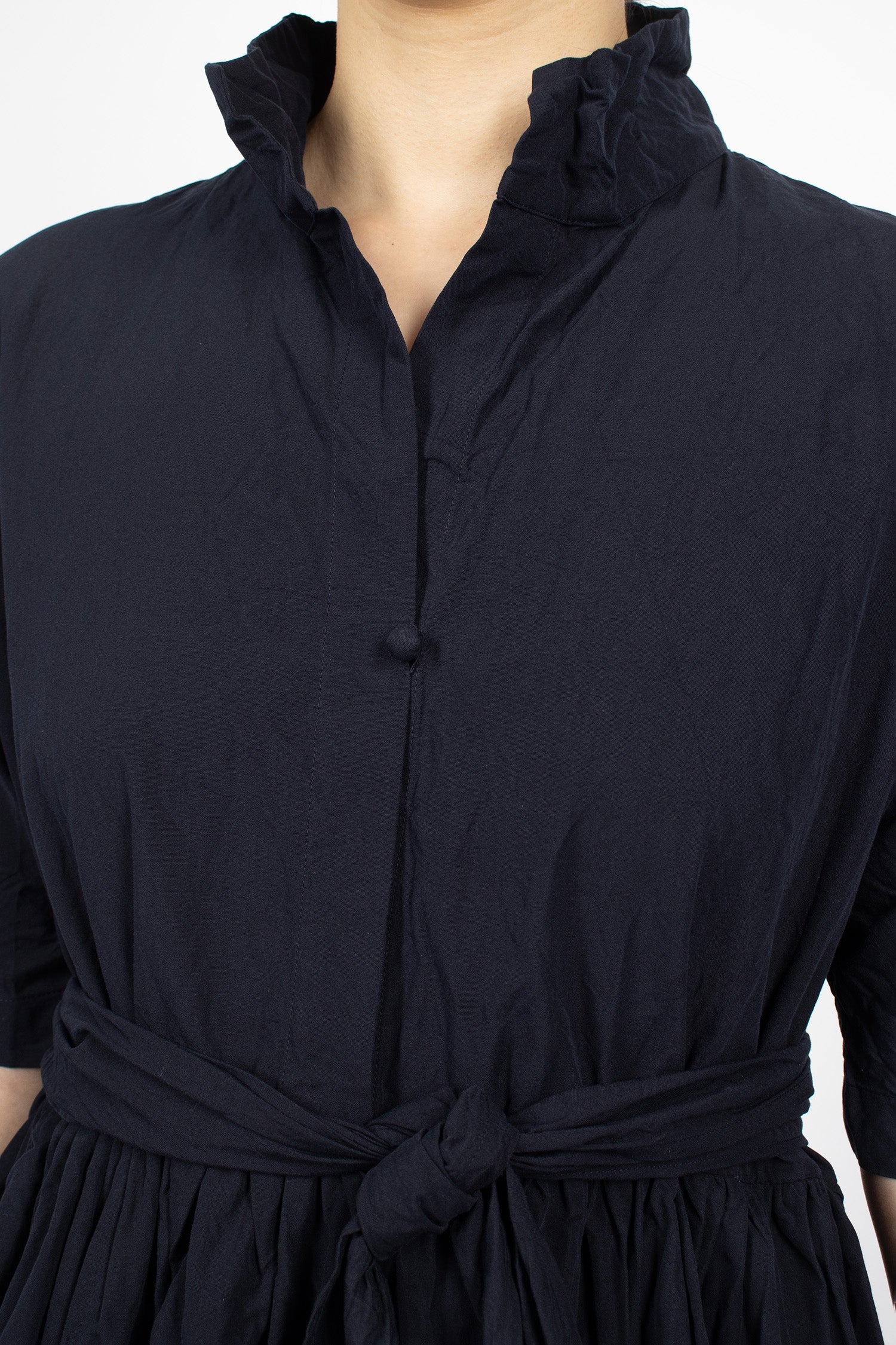 Aria Washed Dress Dark Blue