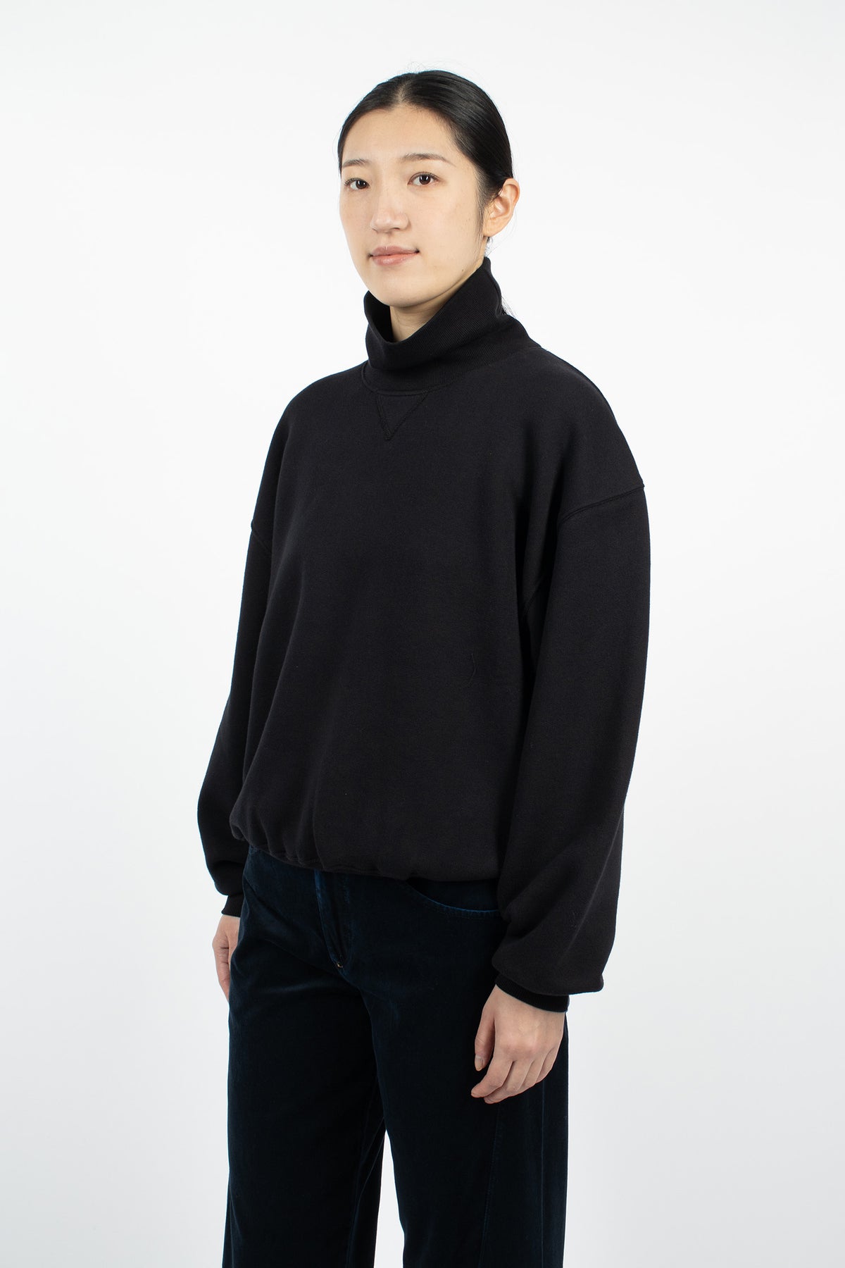 Turtle neck Deb Sweatshirt Starling