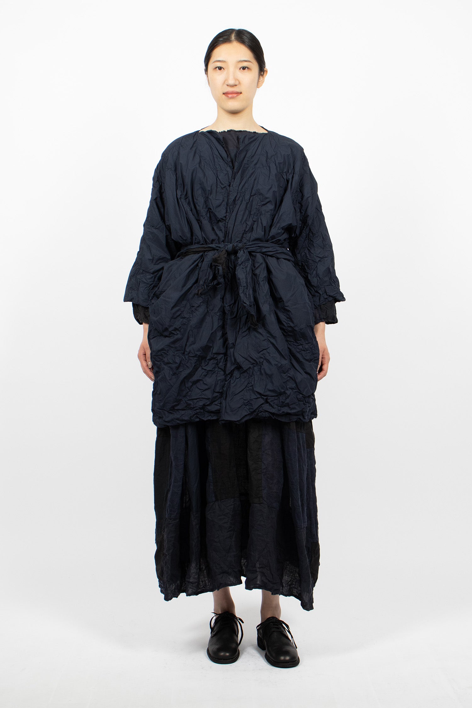 Reversible T Coat Navy Blue/Black