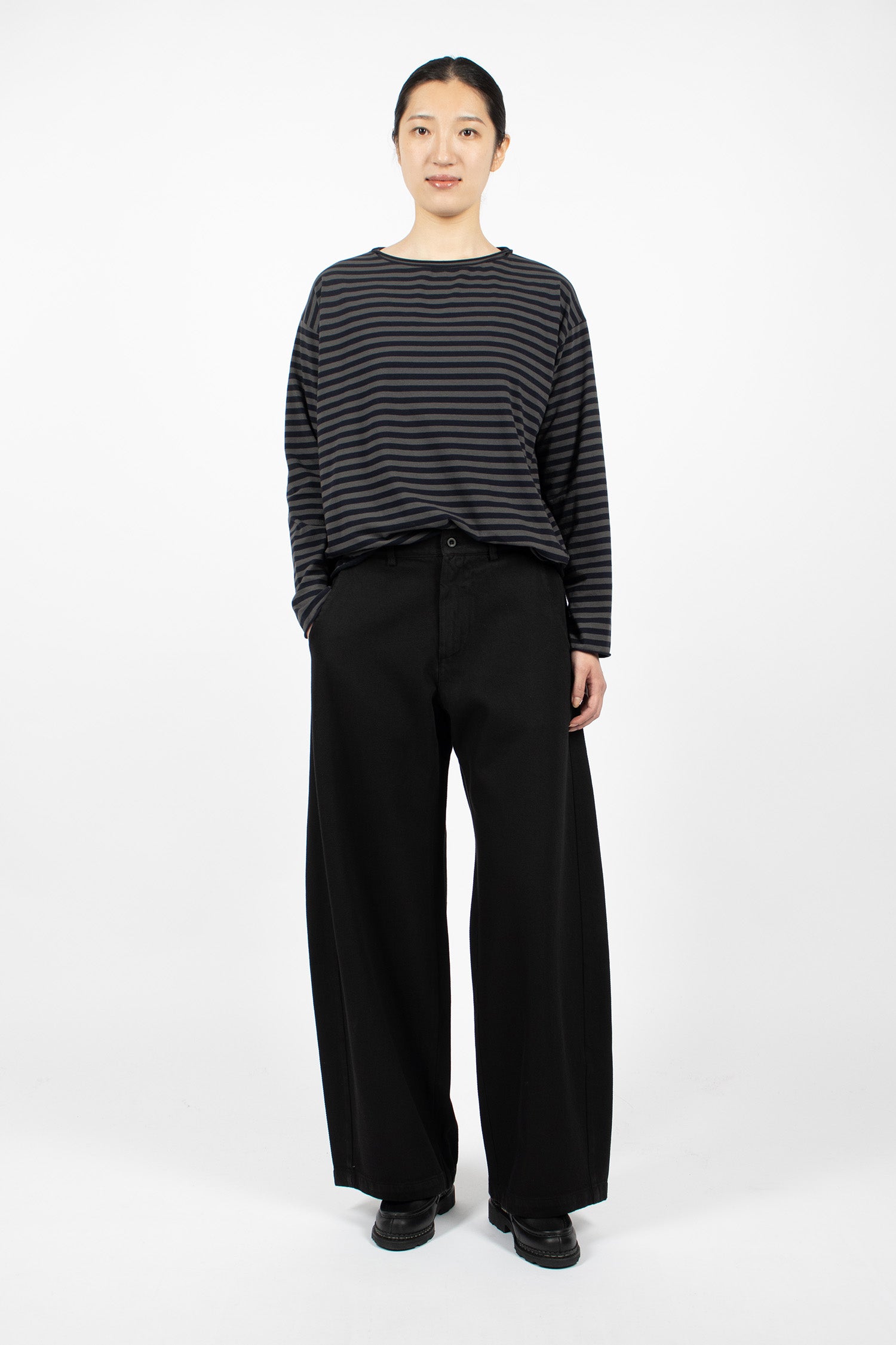 Lola Jersey Striped Ferro