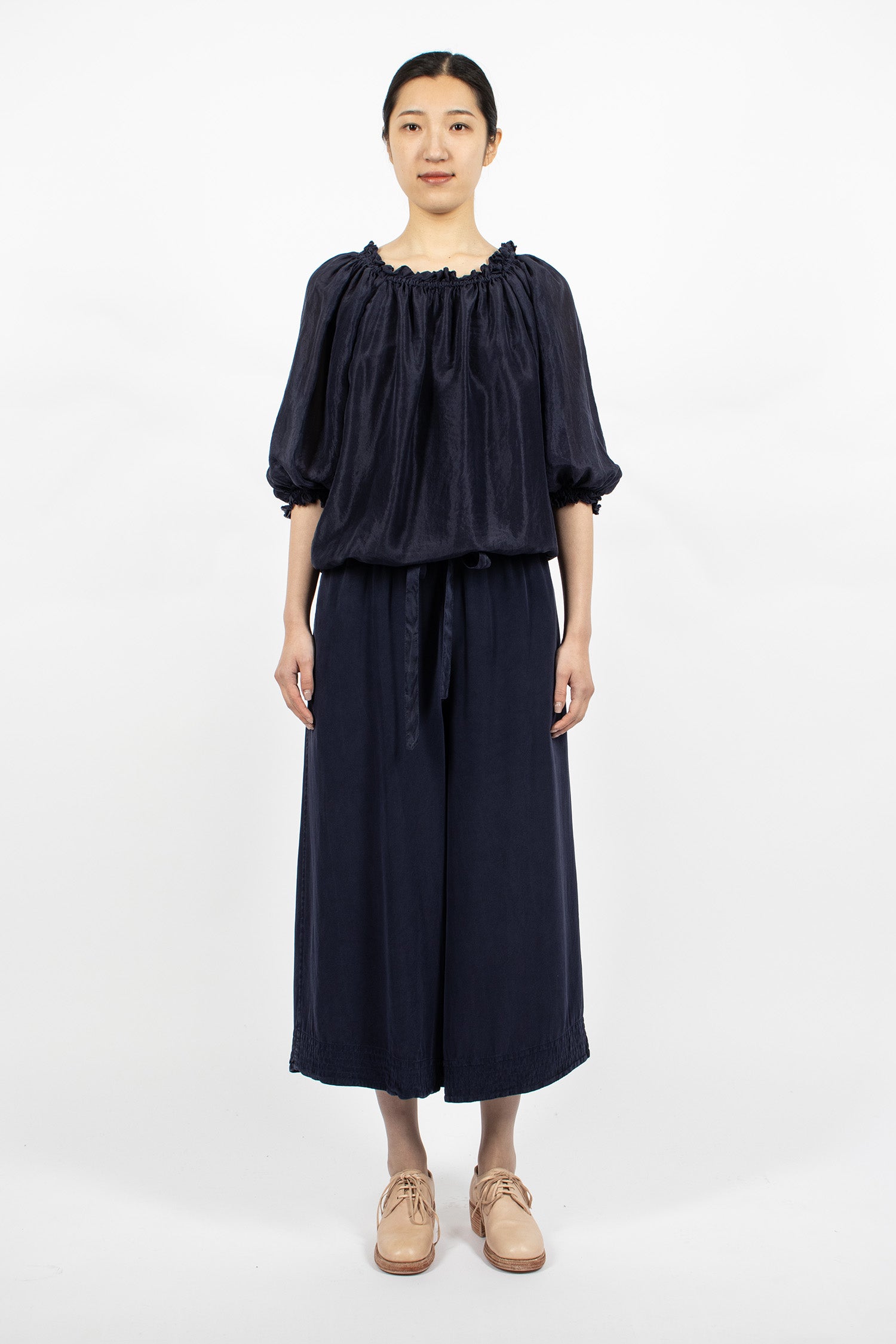 Mitti Top Black Blue