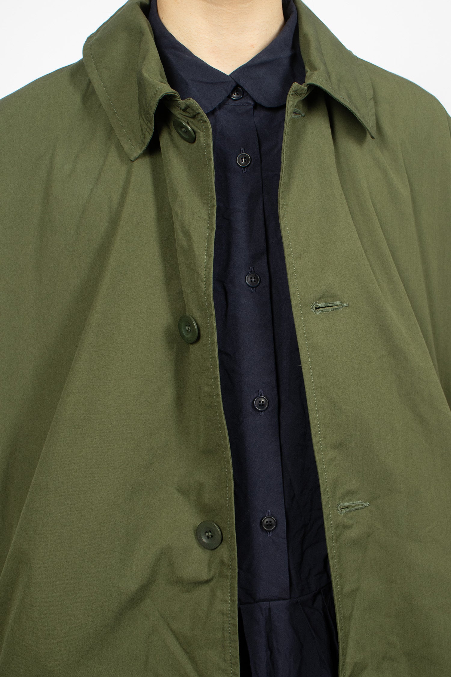 Peche Coat Olive