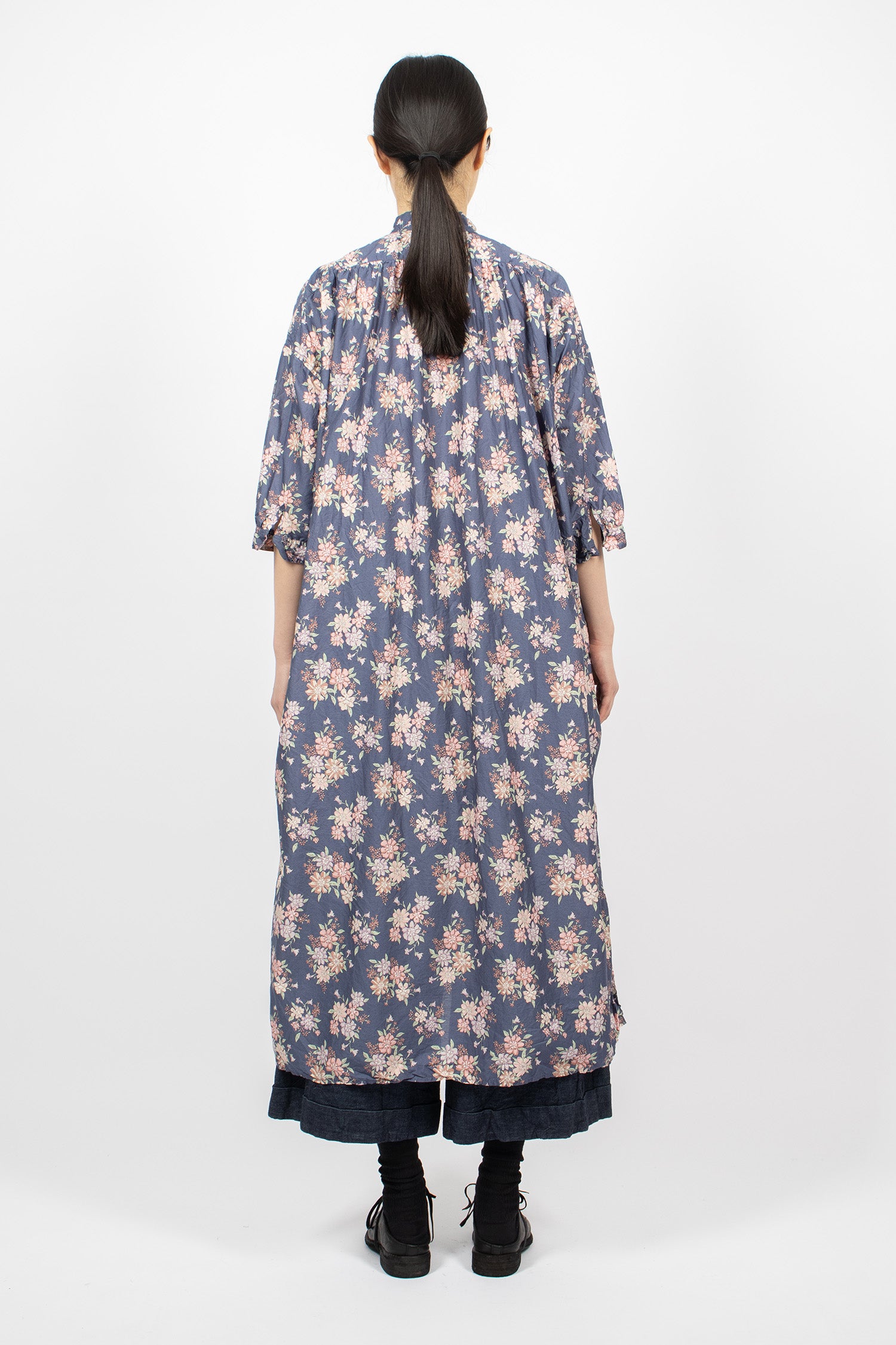 Kora Medium Shirt Liberty Blue Flower 1