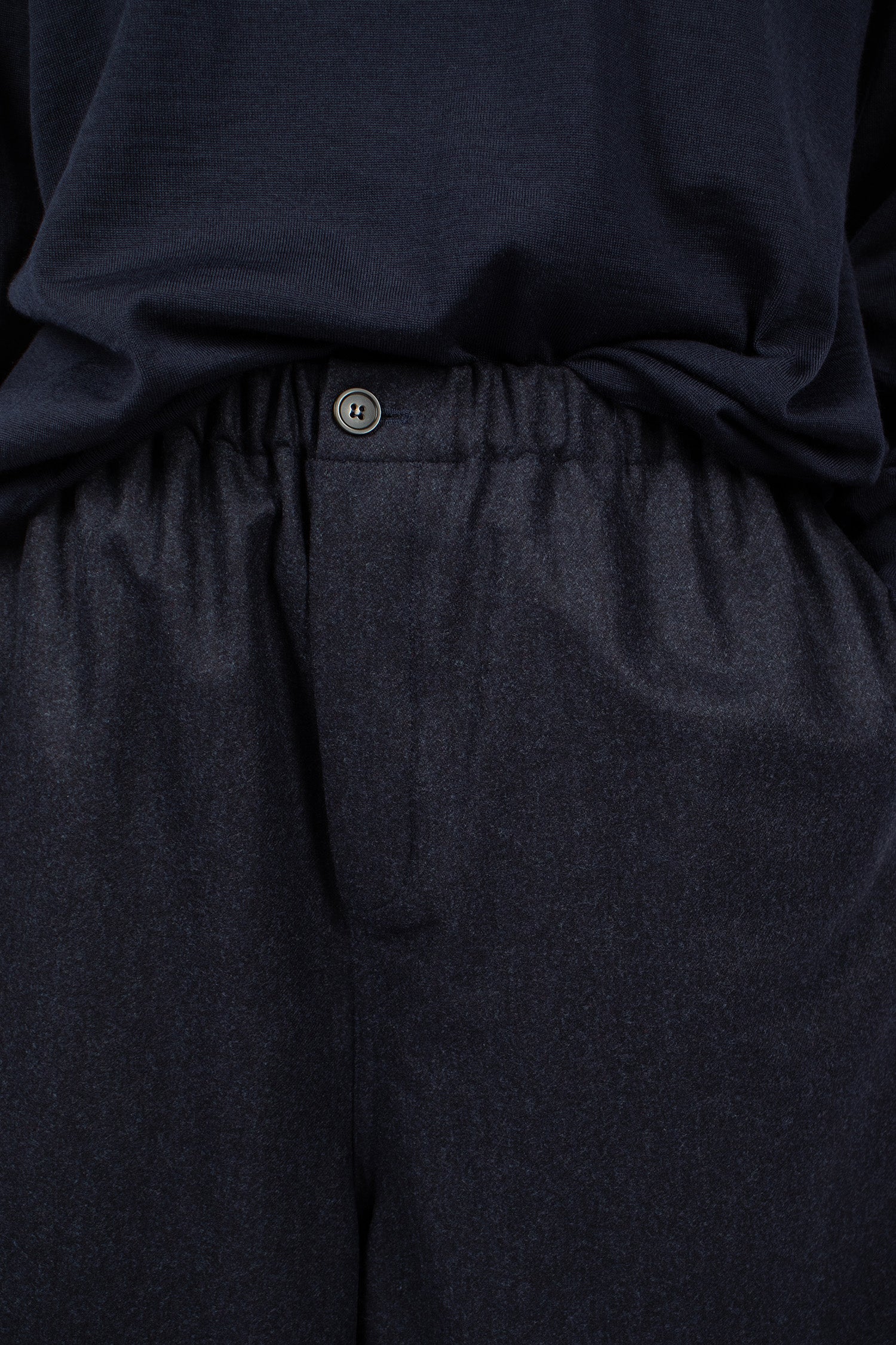 Ponce Wide Pants Indigo Melange