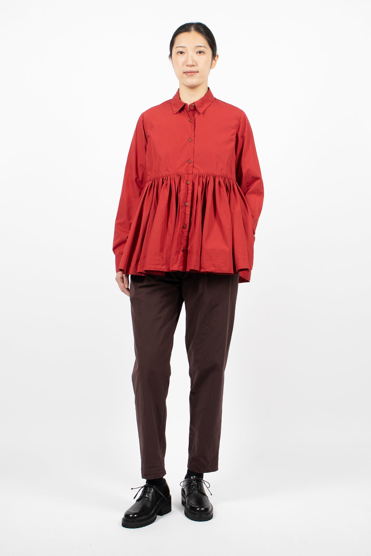 Haloe Shirt Garnet
