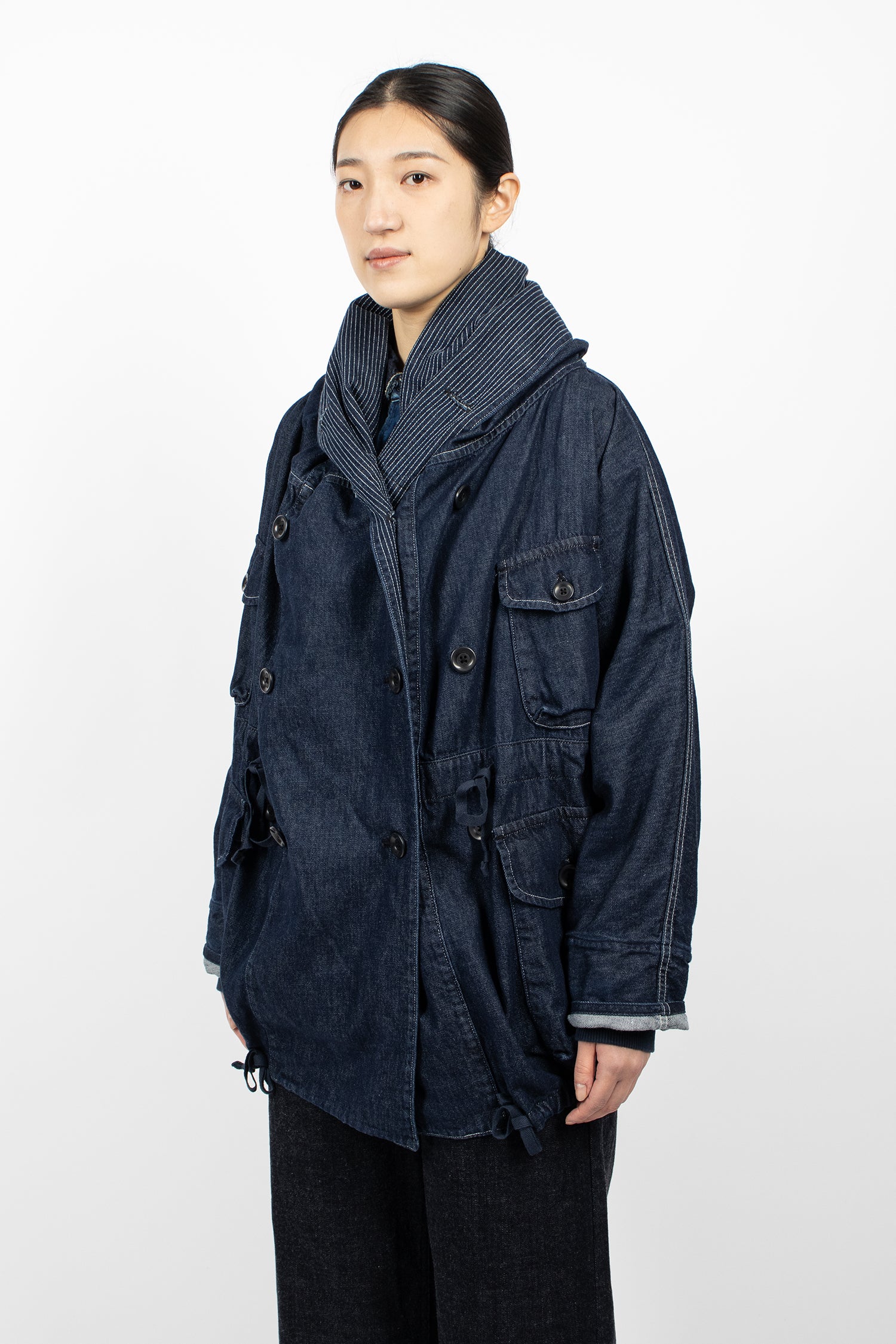 10oz Denim Ring Coat Indigo