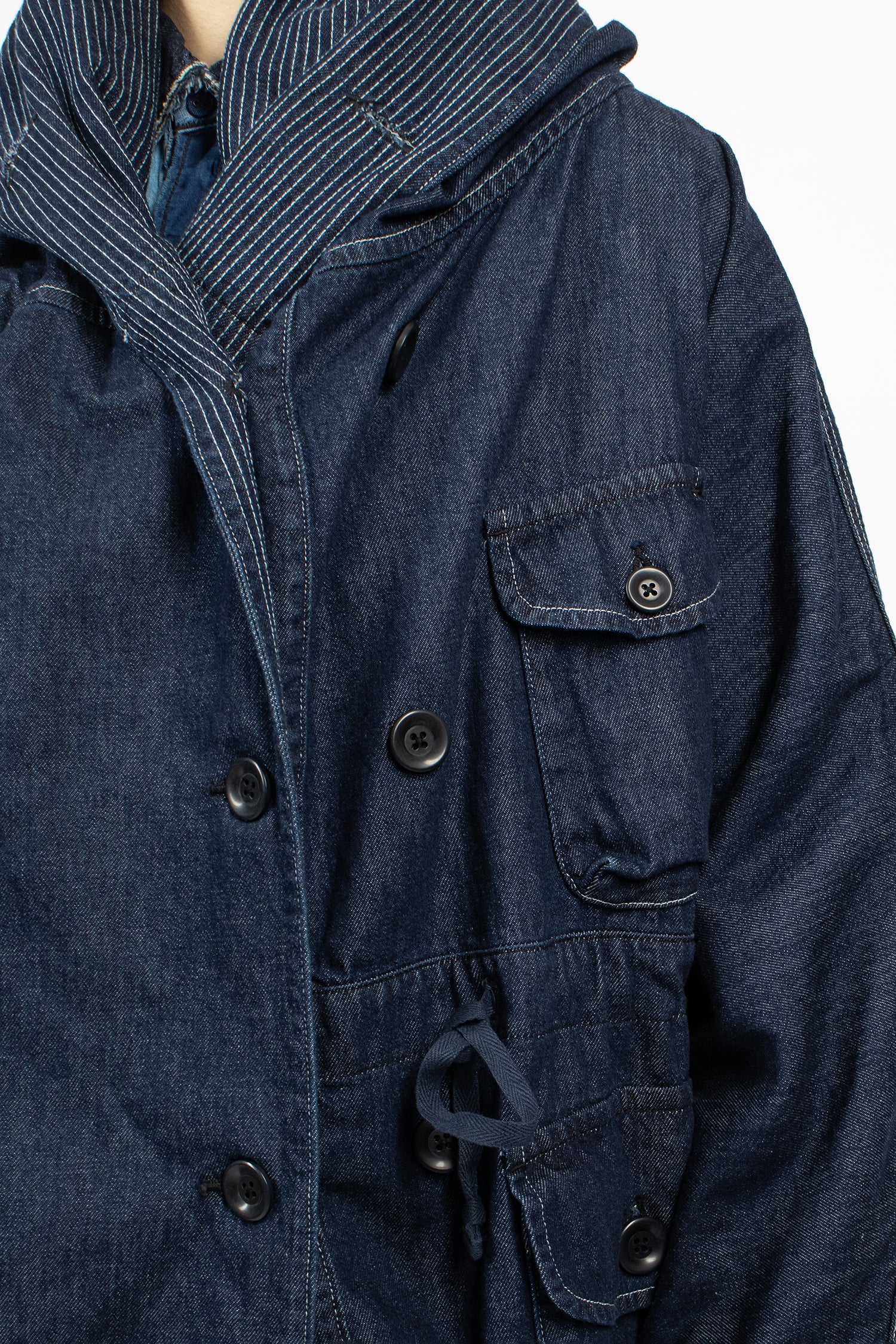 10oz Denim Ring Coat Indigo