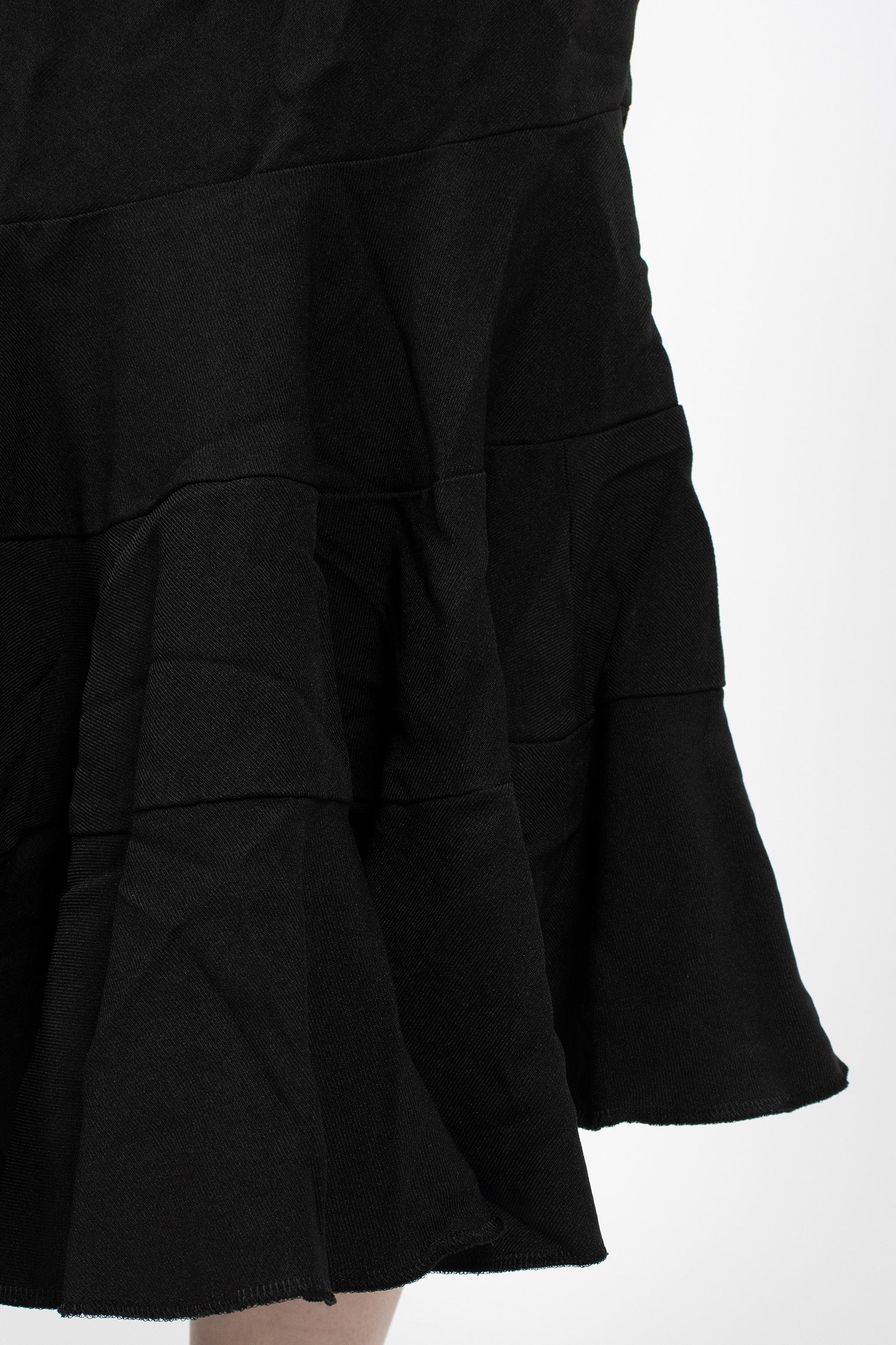 Mermaid Twill Skirt Black