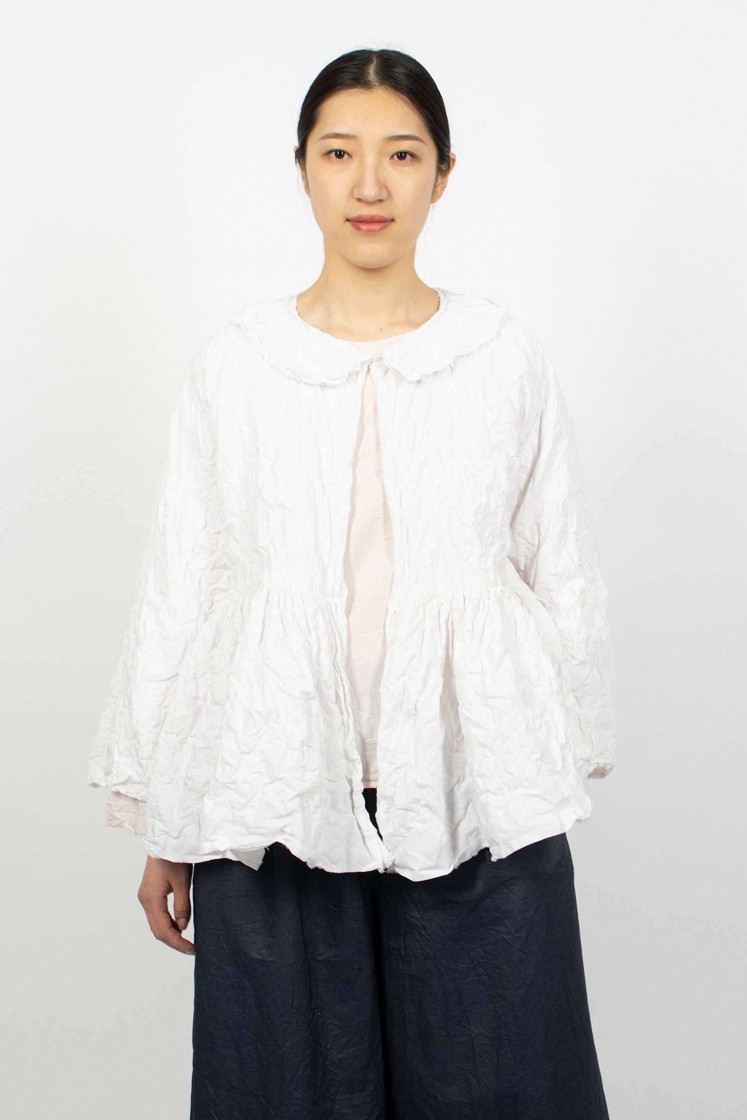 Torte Wave Stitched Jacket Cream/Natural