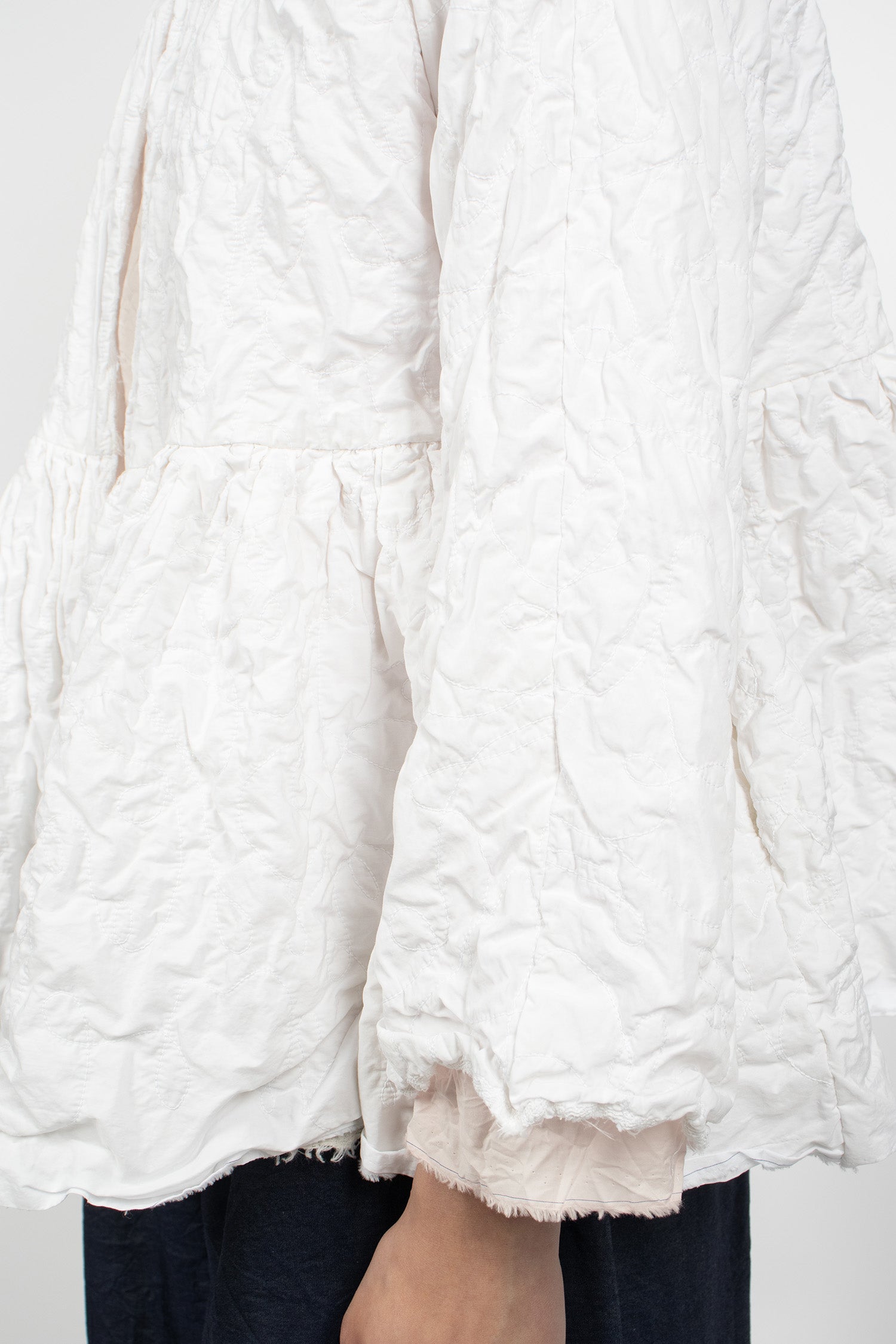 Torte Wave Stitched Jacket Cream/Natural