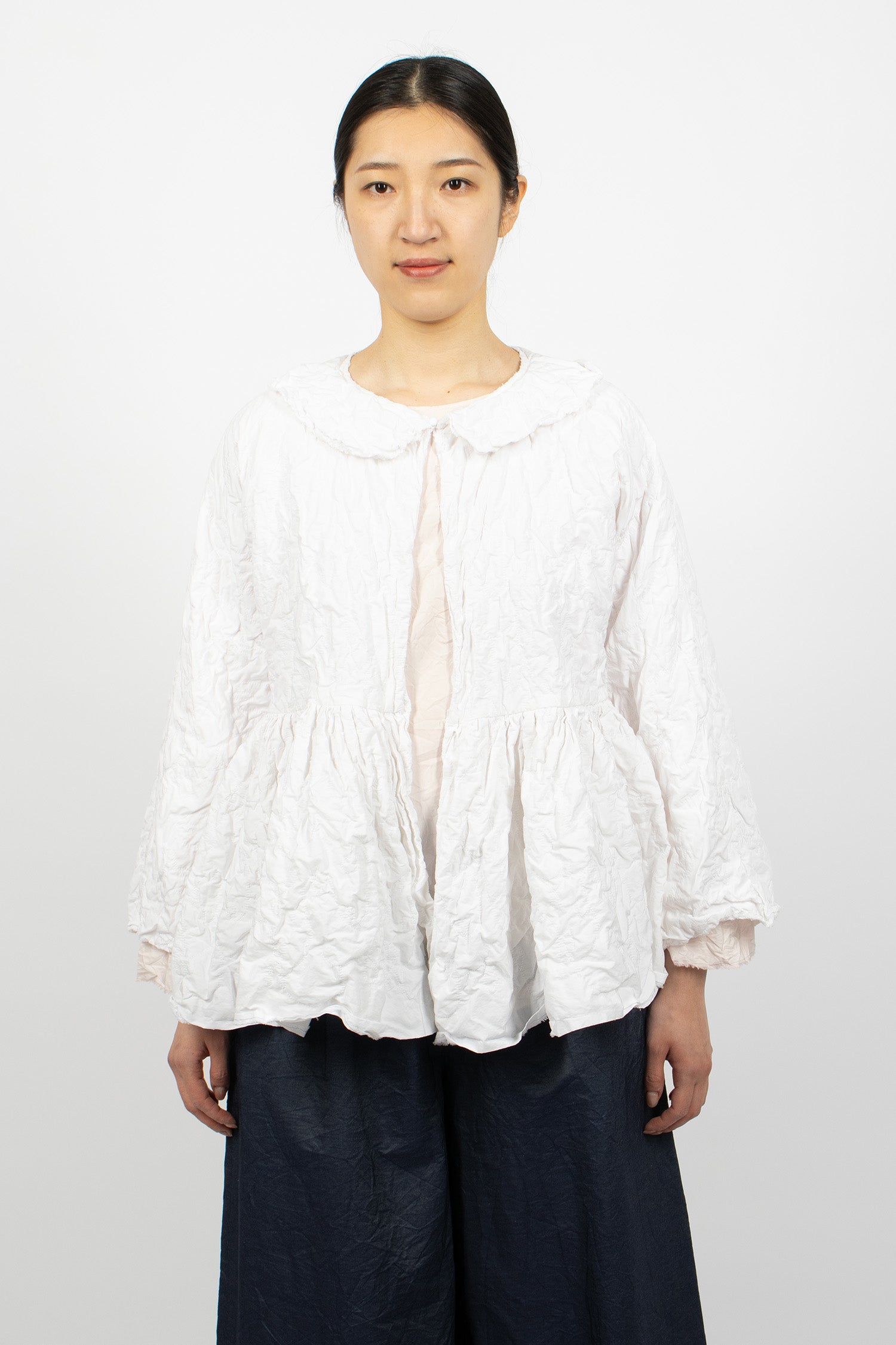 Torte Wave Stitched Jacket Cream/Natural