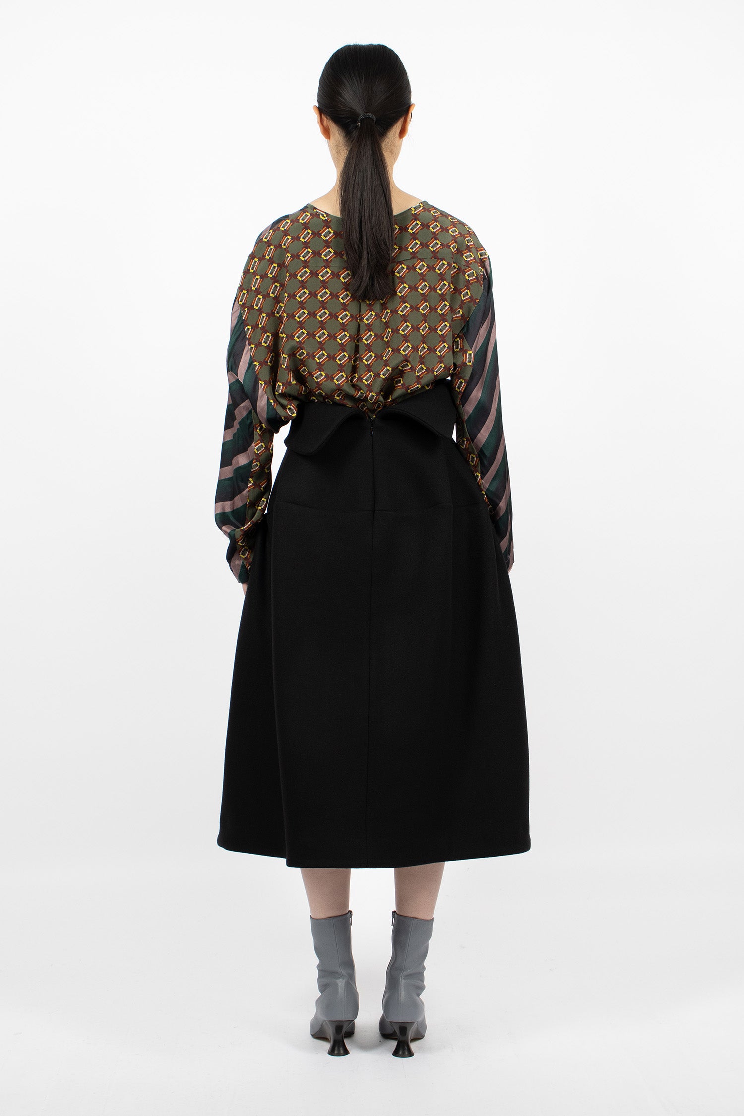 High Waisted Skirt Black