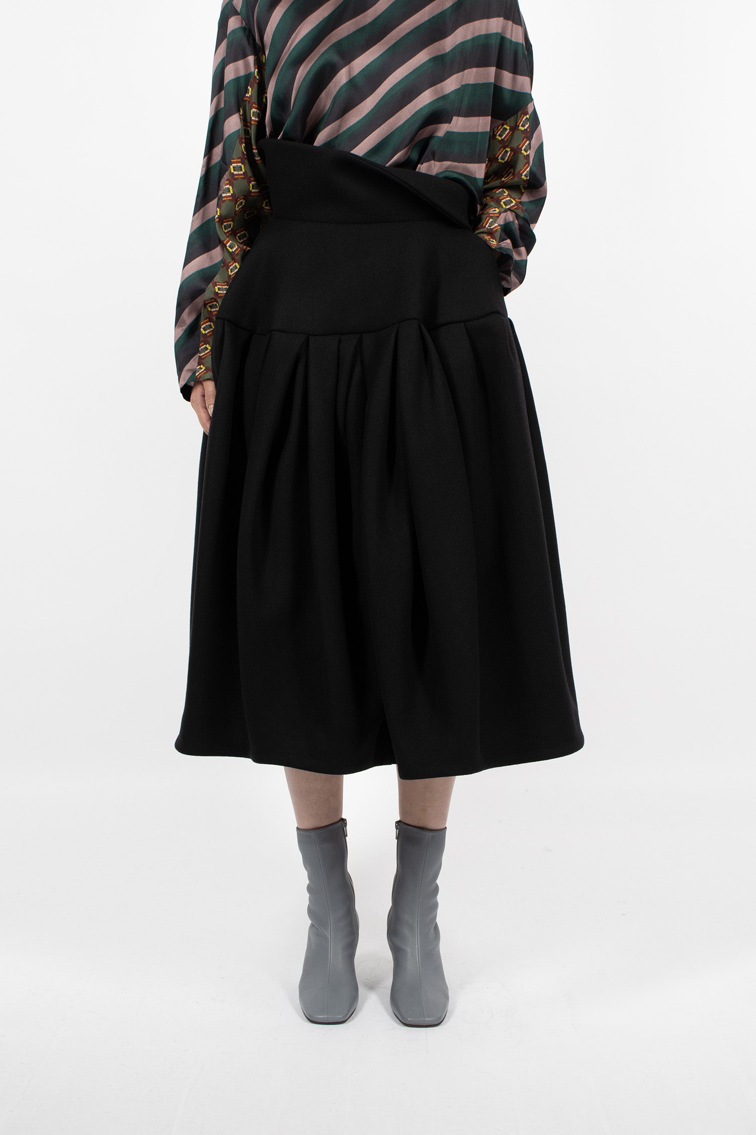 High Waisted Skirt Black