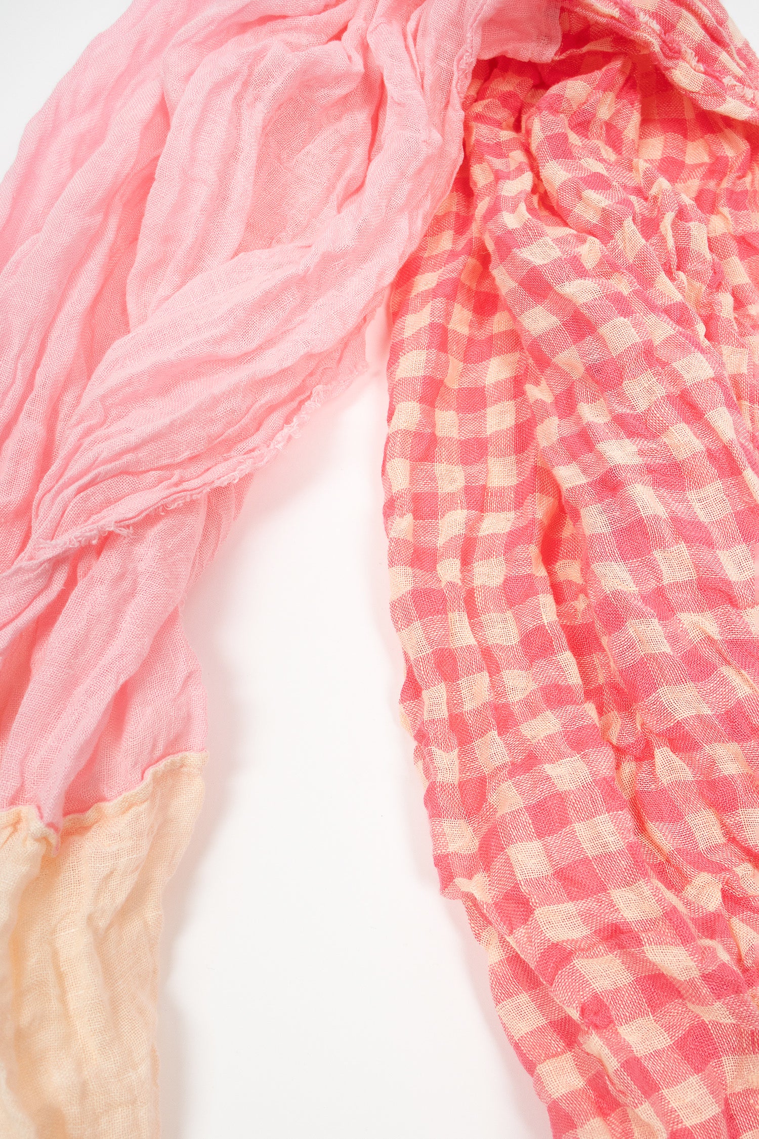 Hawaii Washed Shawl Pink Mix